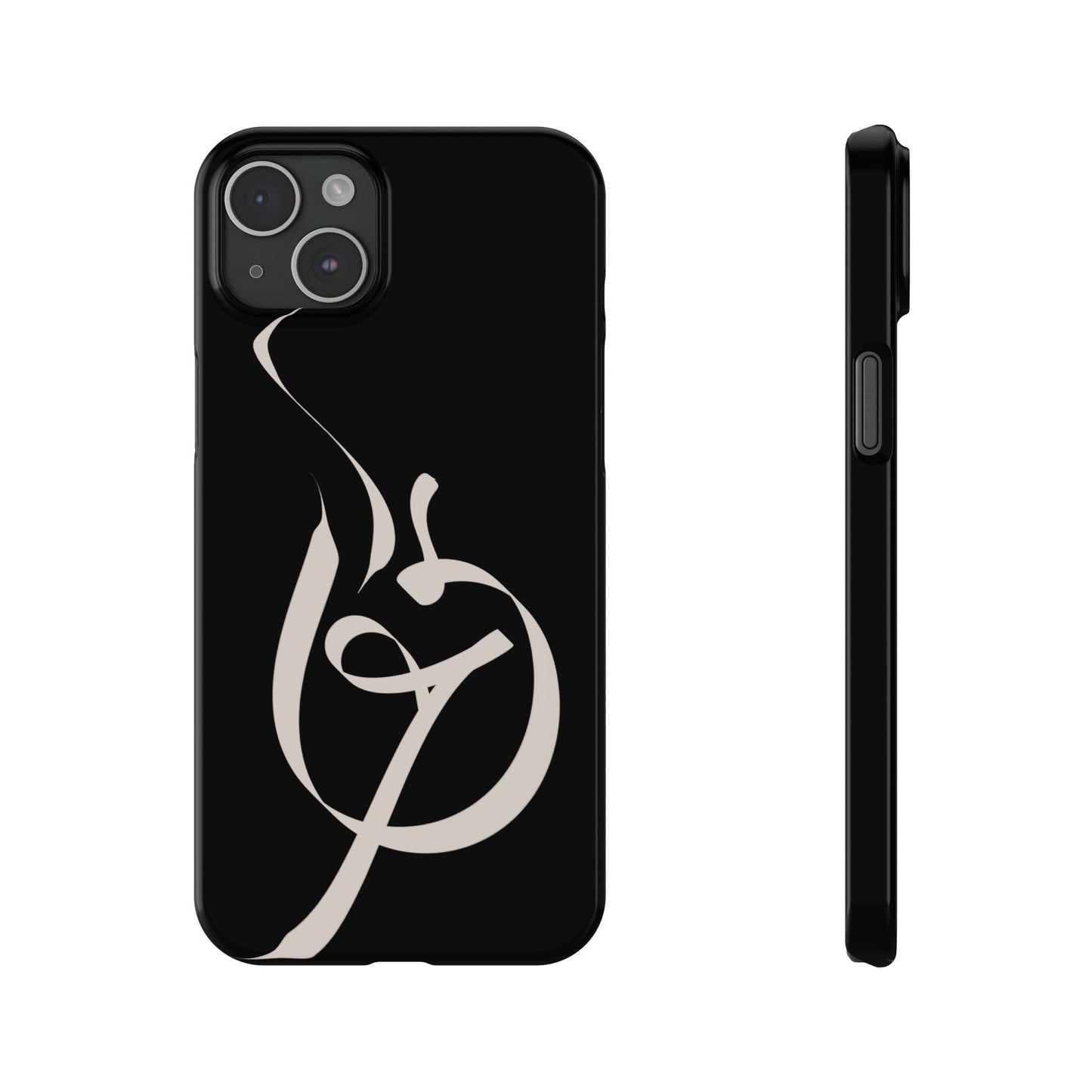 ' Modern Art Slim Phone Case -LOVE