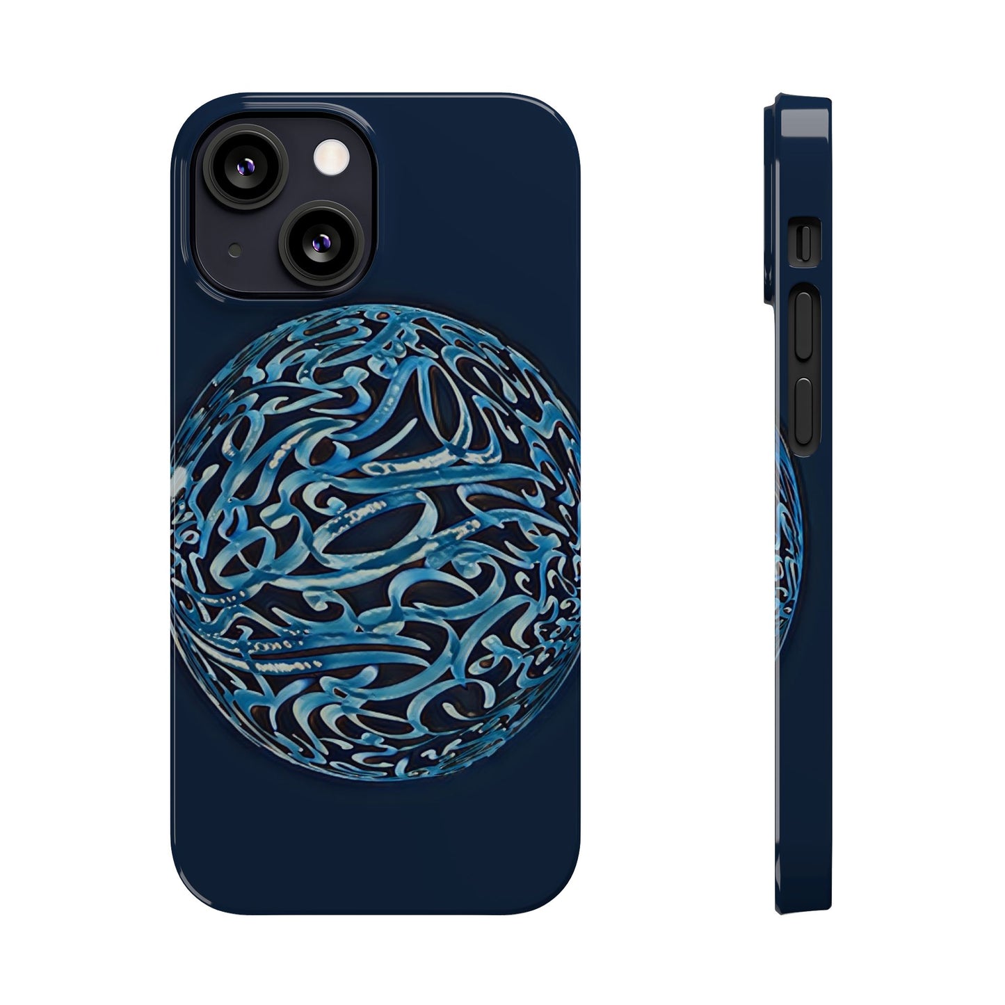 ' Modern Art Slim Phone Case -LOVE