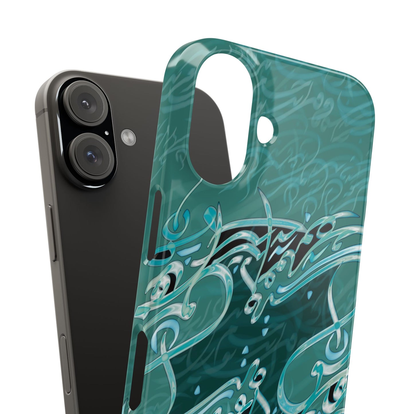 ' Modern Calligraphy Art Slim Phone Case