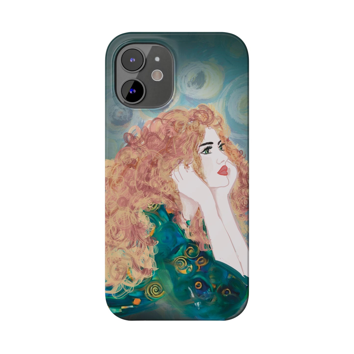 Copy of ' Modern Art  Slim Phone Case -LOVE