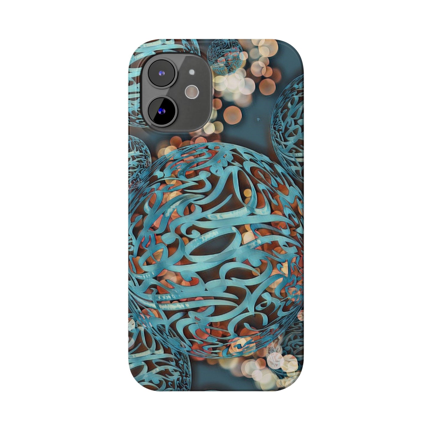 ' Modern Art Slim Phone Case -LOVE