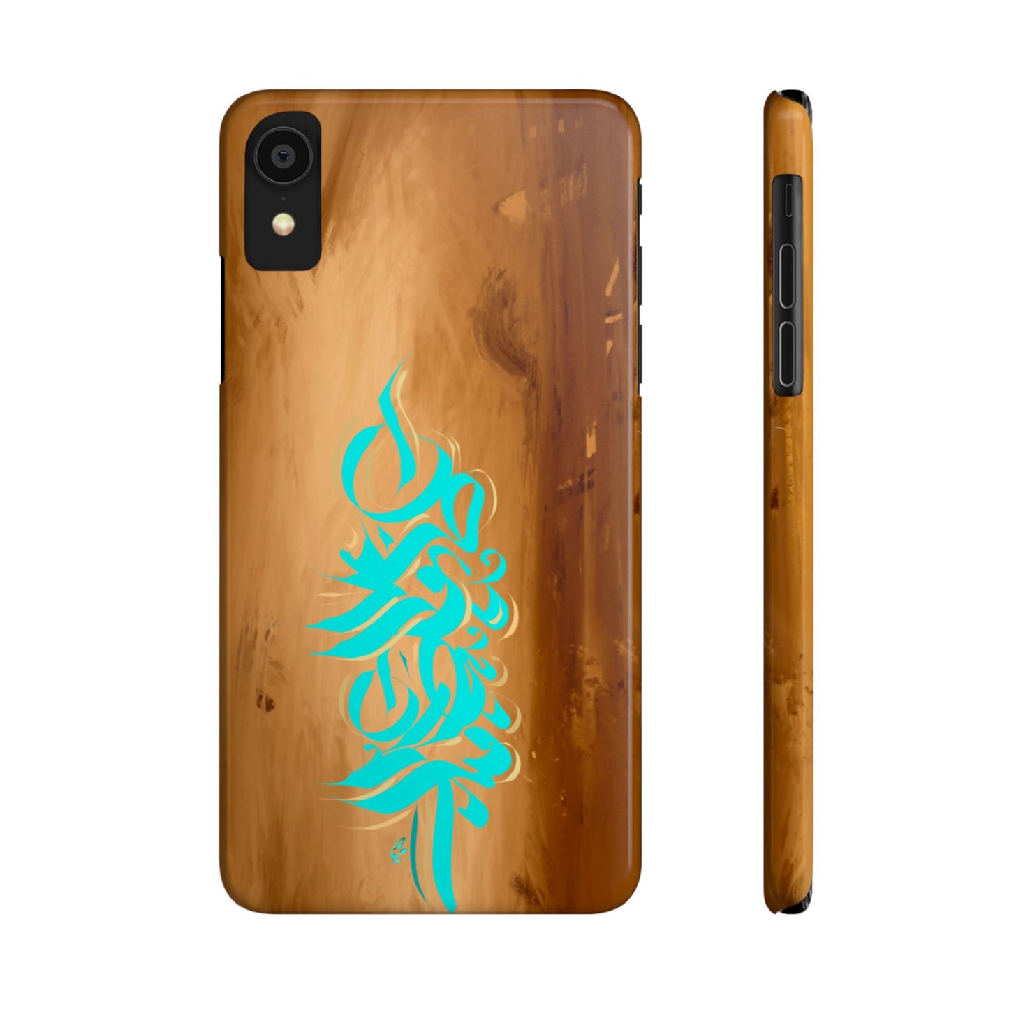 Modern Art Slim Phone Case -LOVE