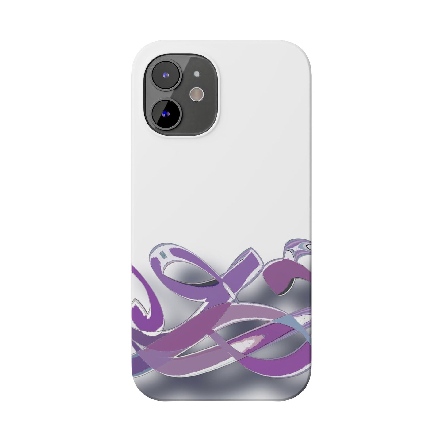 ' Modern Art Slim Phone Case -Calligraphy