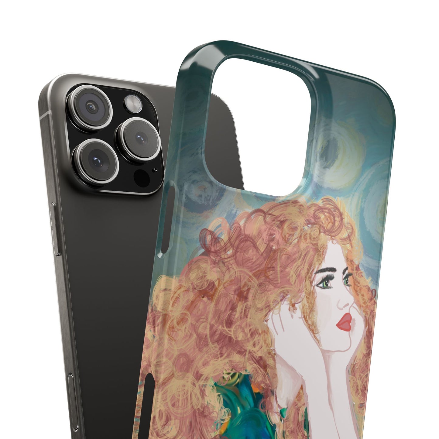 Copy of ' Modern Art  Slim Phone Case -LOVE