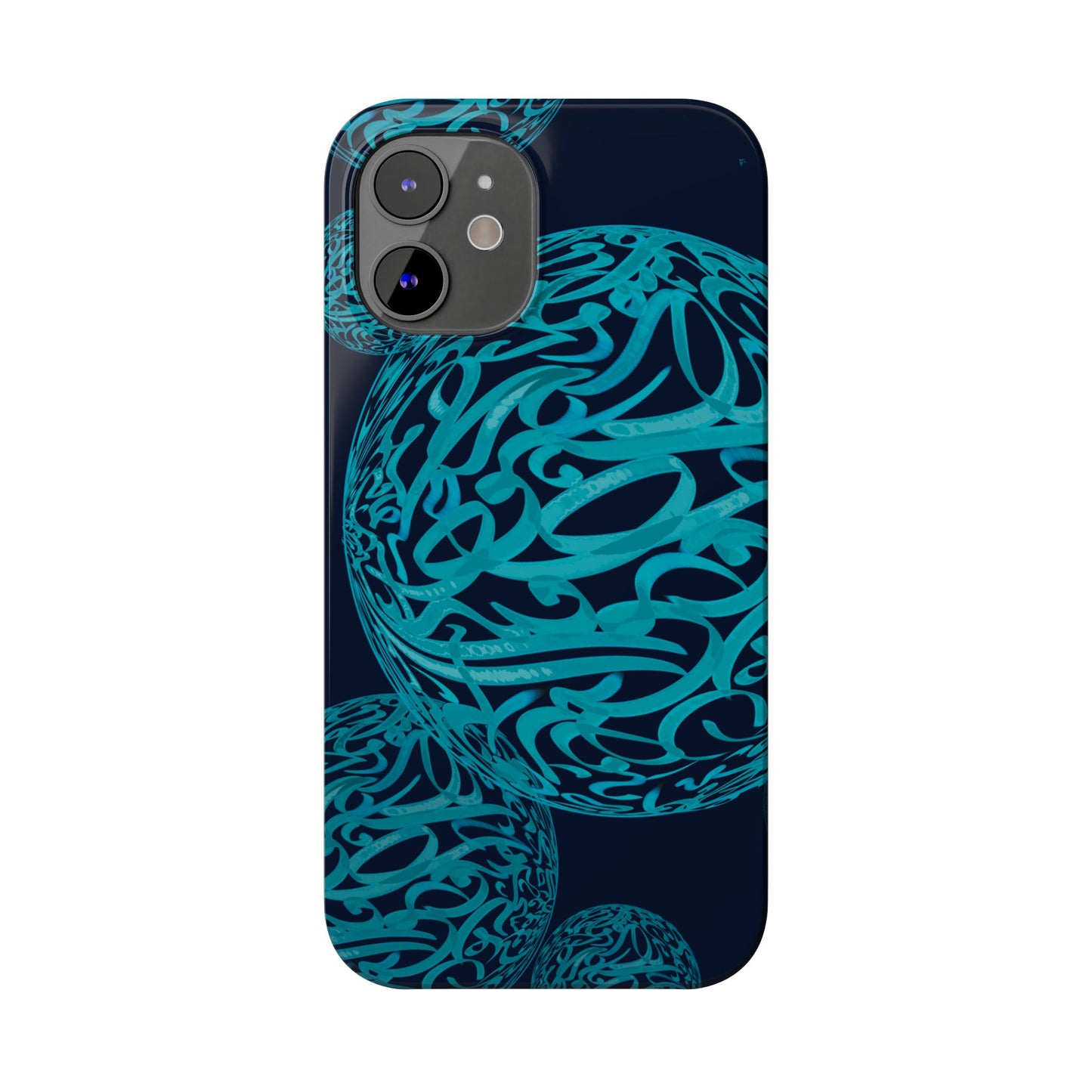 ' Modern Art Slim Phone Case -LOVE