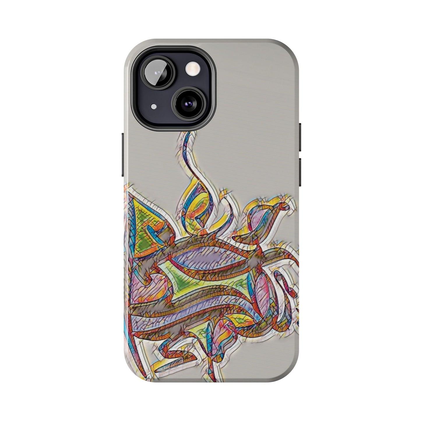 Phone Case Persian Calligraphy Modern Handwriting.