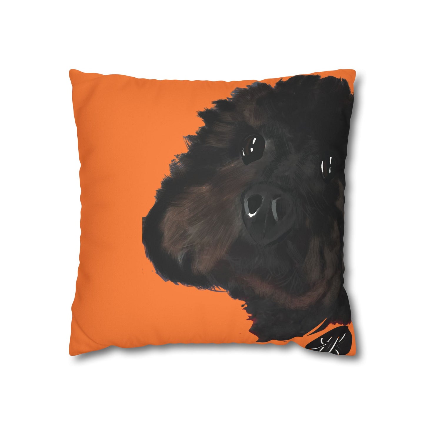 COAL Pillowcase - Modern Art Portrait Watercolour Design