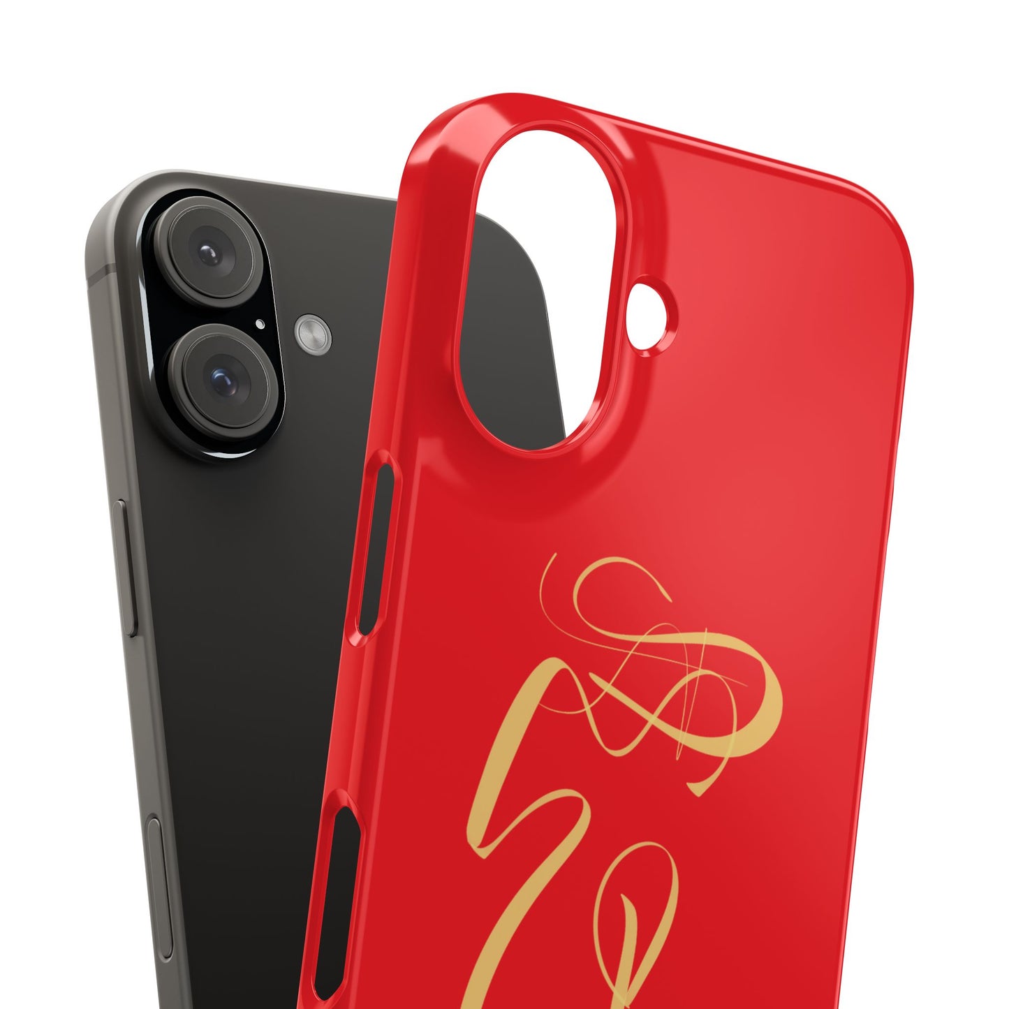 Modern Calligraphy Slim Phone Case -LOVE