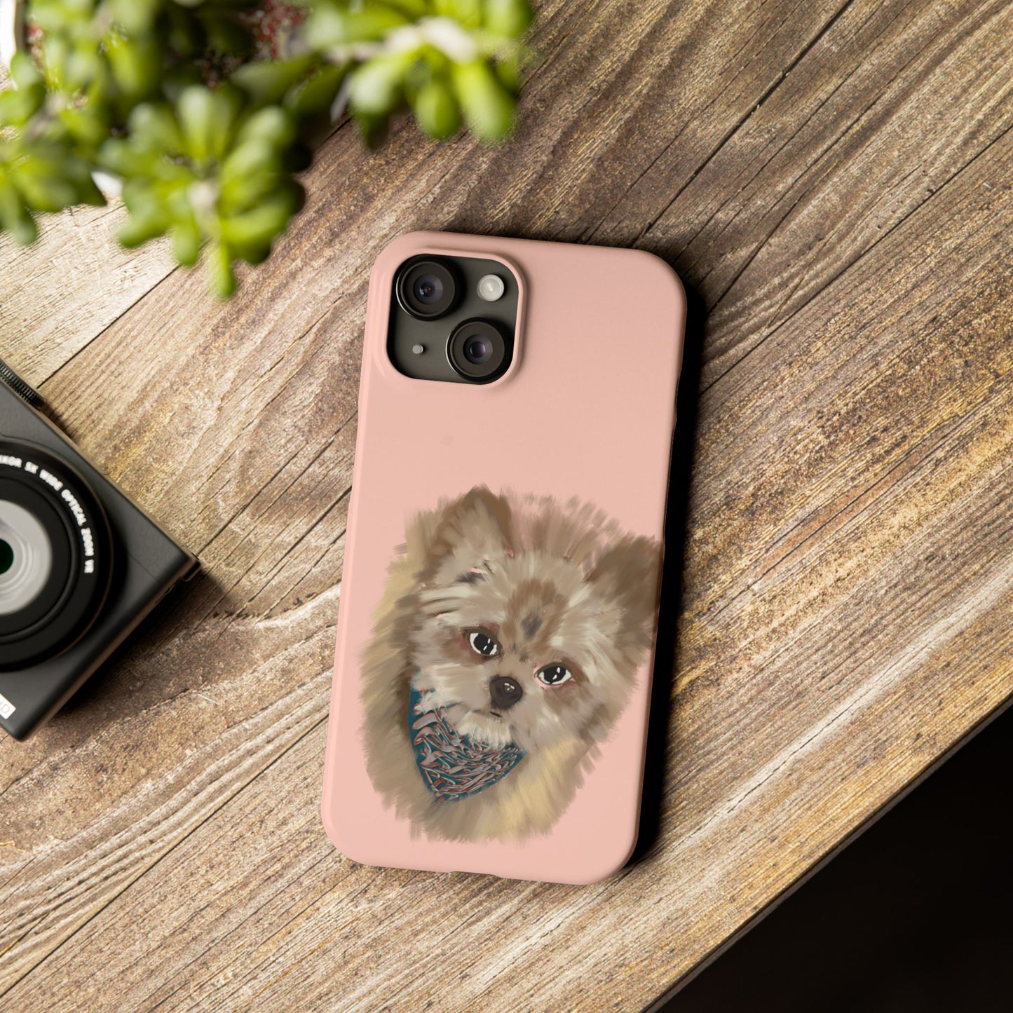 ' Modern Art Slim Phone Case-Lily