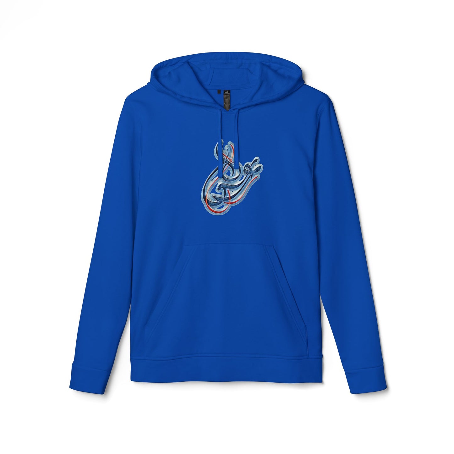 Kalli K X Adidas Unisex Fleece Hoodie-Modern Calligraphy LOVE