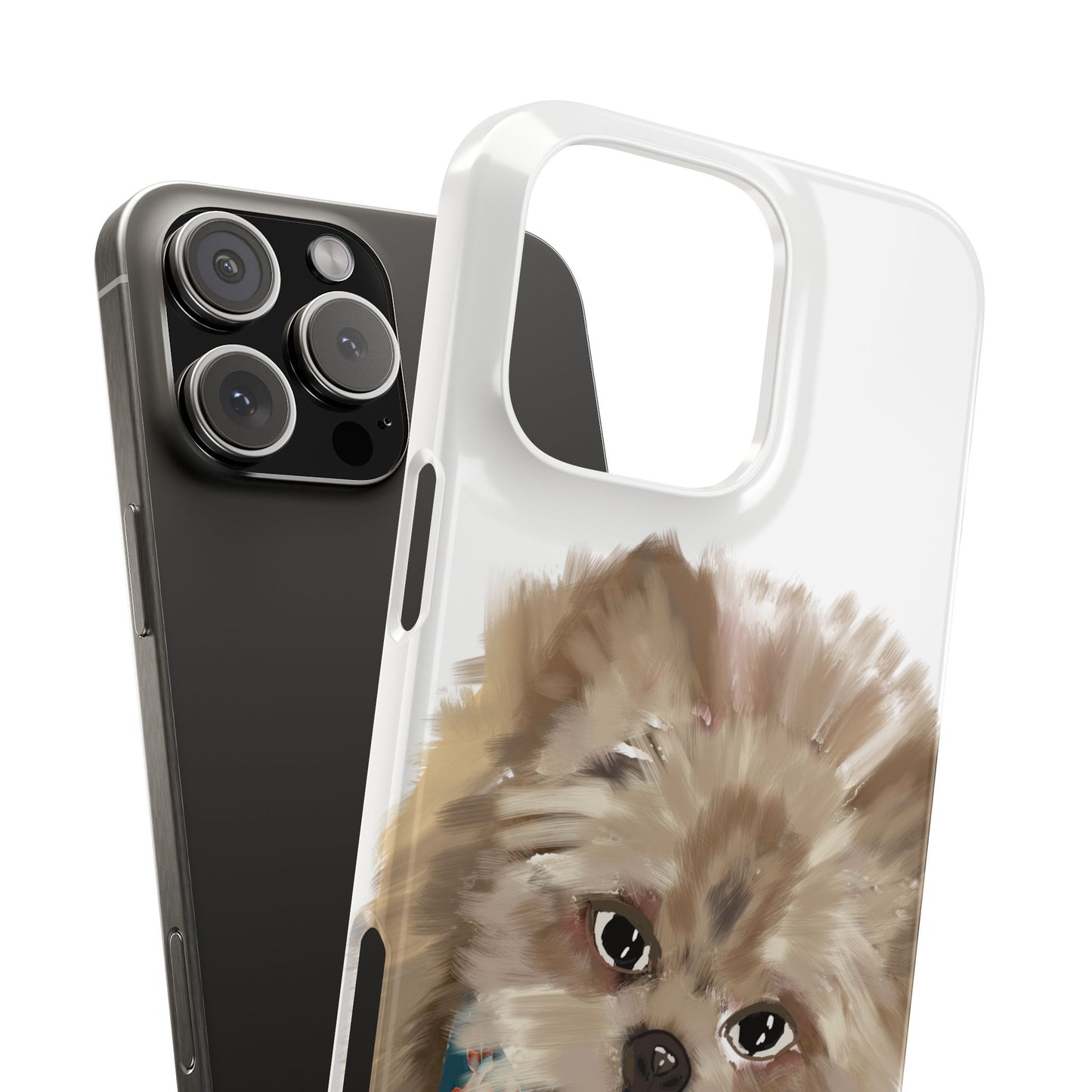 ' Modern Art Slim Phone Case-Lily