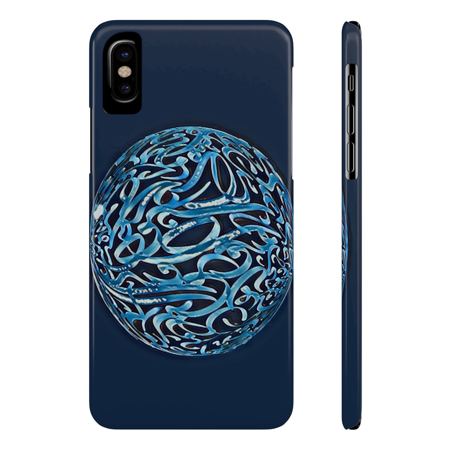 ' Modern Art Slim Phone Case -LOVE