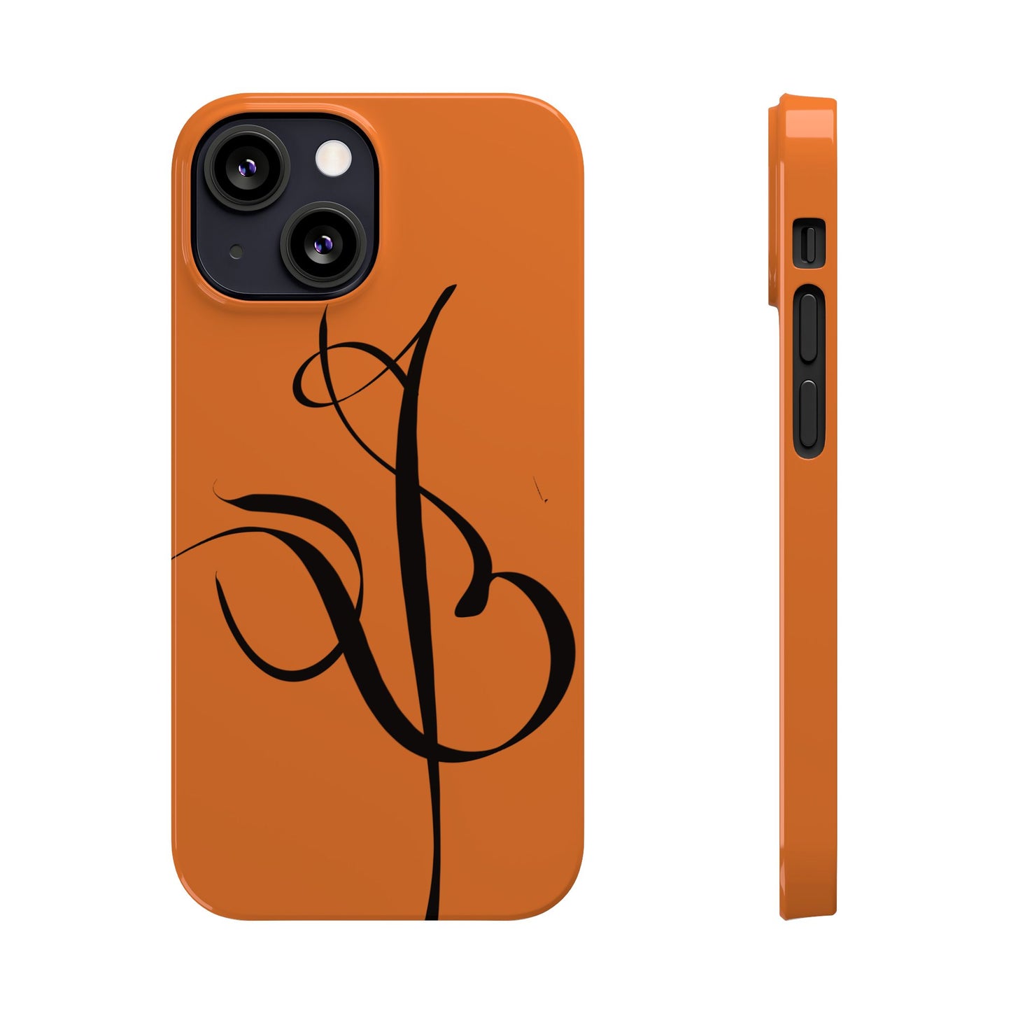 ' Modern Art Slim Phone Case -LOVE,