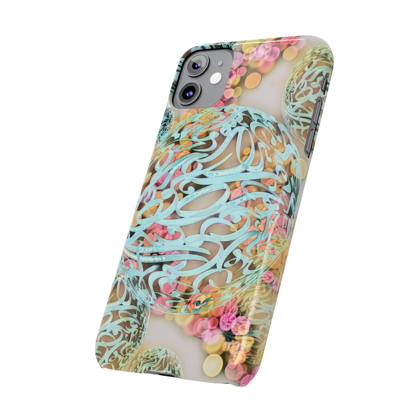 Copy of Copy of Copy of ' Modern Art Slim Phone Case -LOVE I-