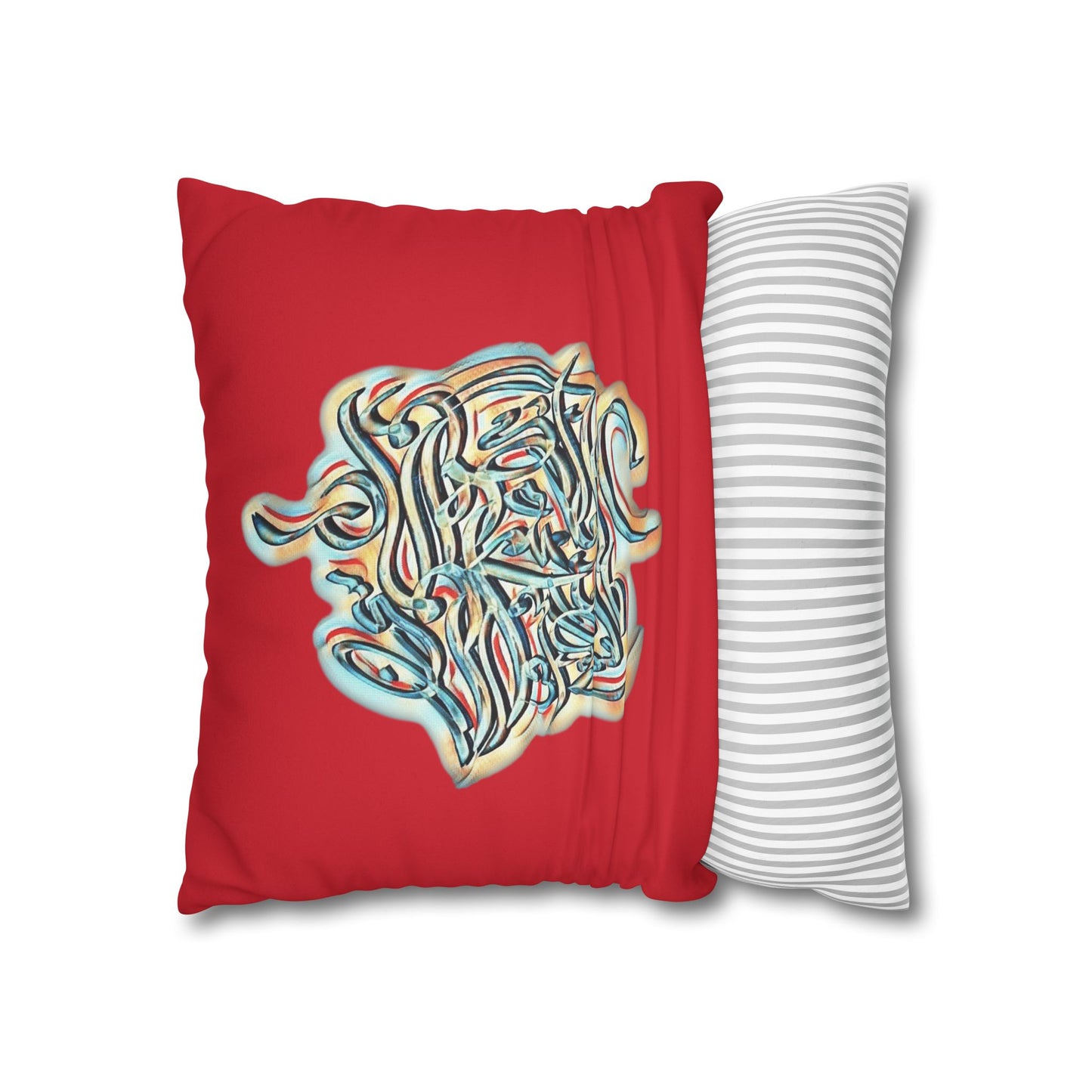 Modern Digital Painting ' Faux Suede Pillowcase - Home Design