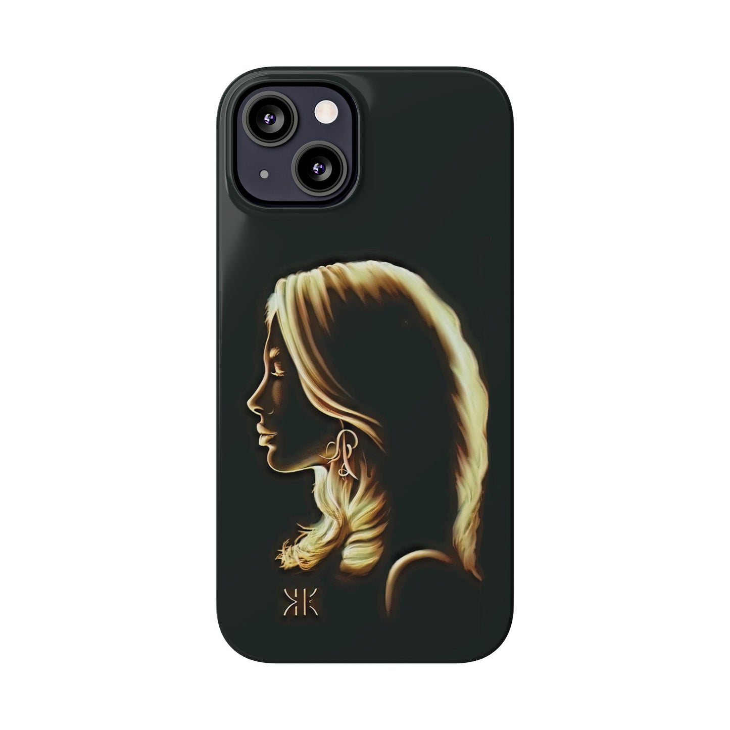 Copy of ' Modern Art Slim Phone Case -LOVE I-