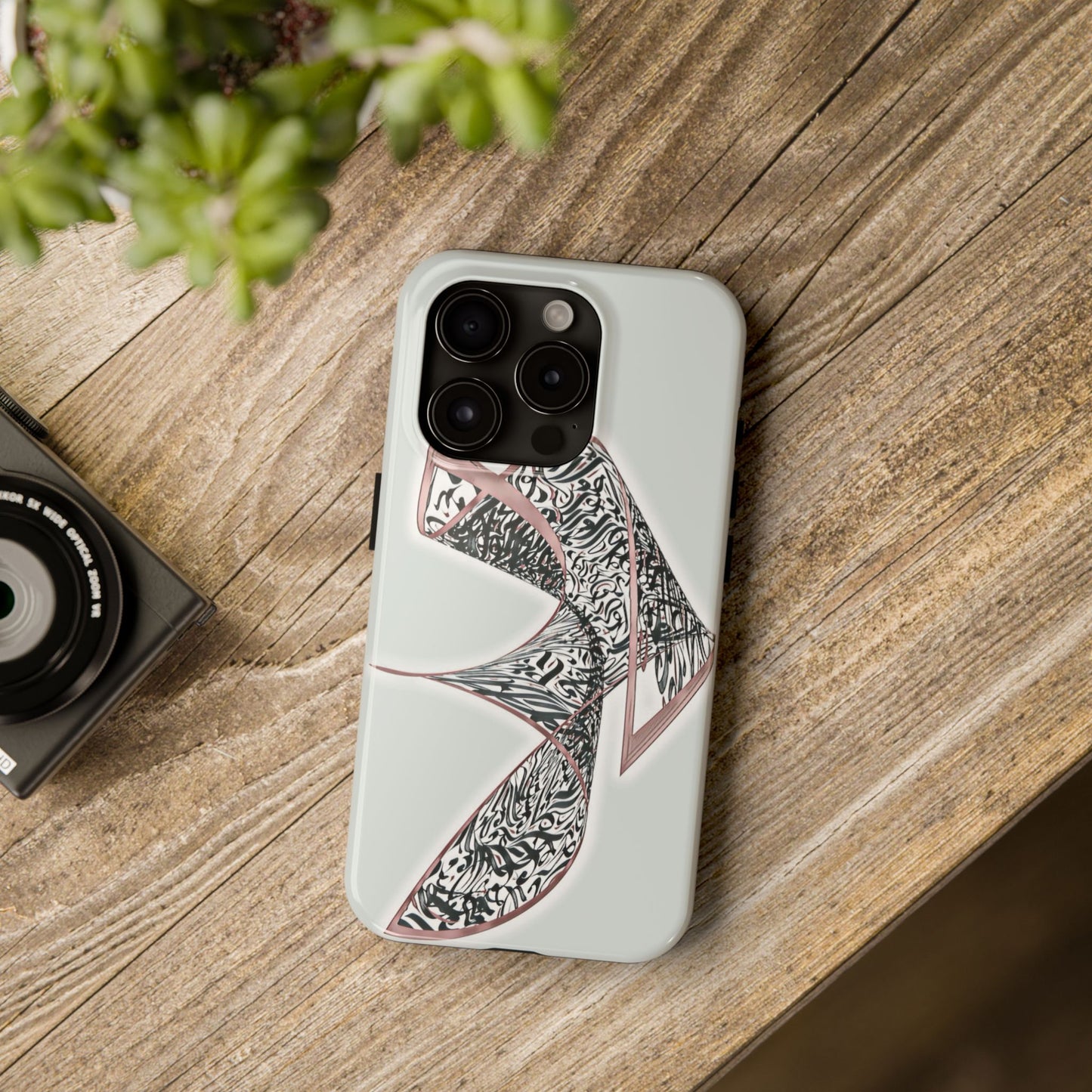 Phone Case Persian Calligraphy Modern Handwriting