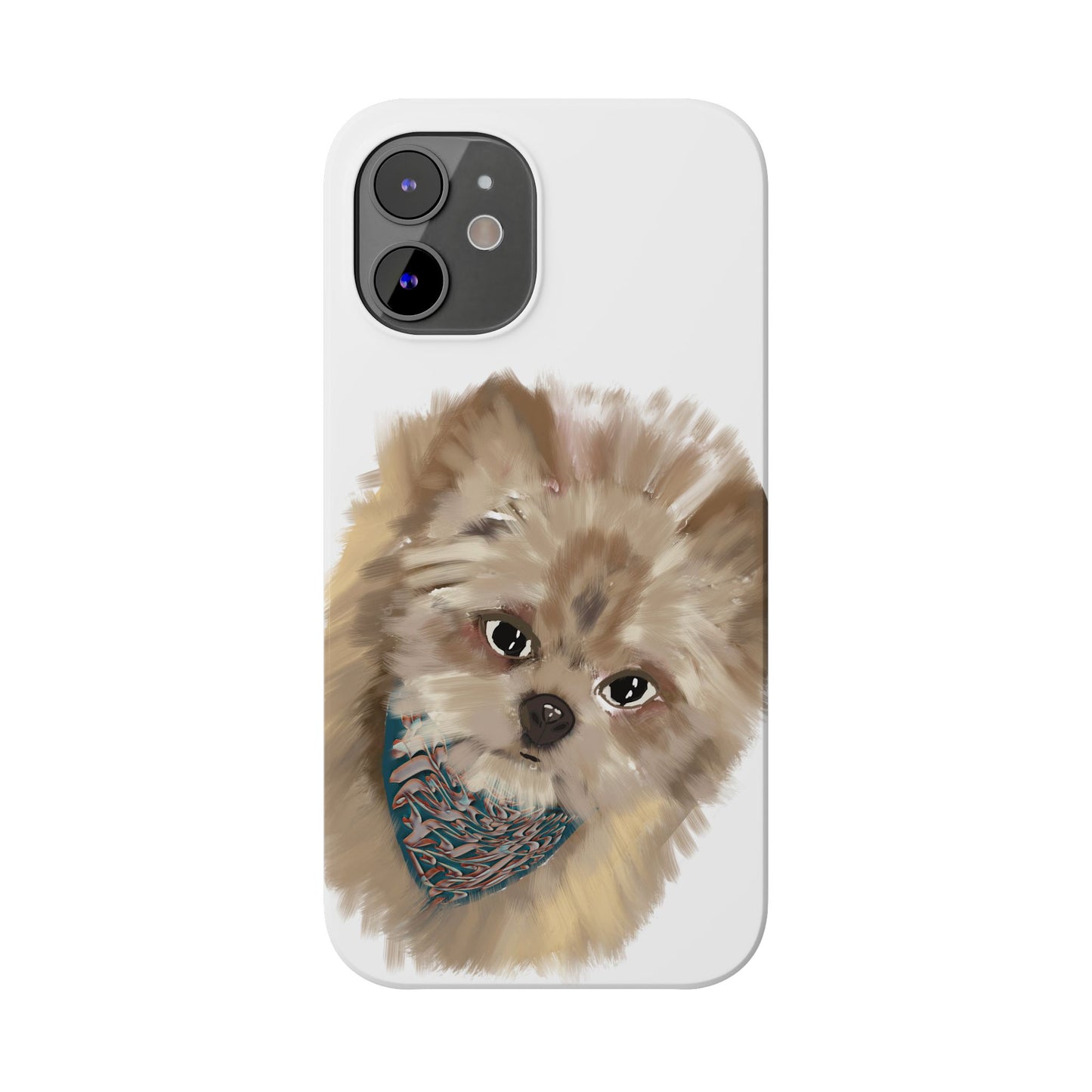 ' Modern Art Slim Phone Case-Lily