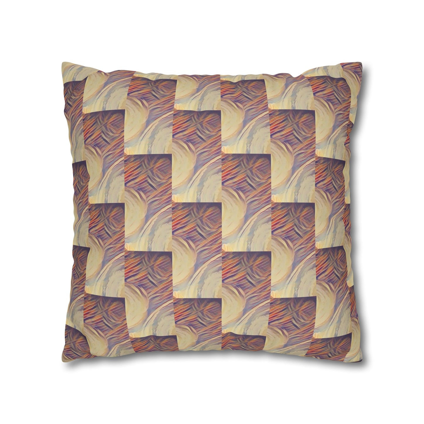 Copy of Square Pillowcase - Modern Art Portrait Watercolour Design