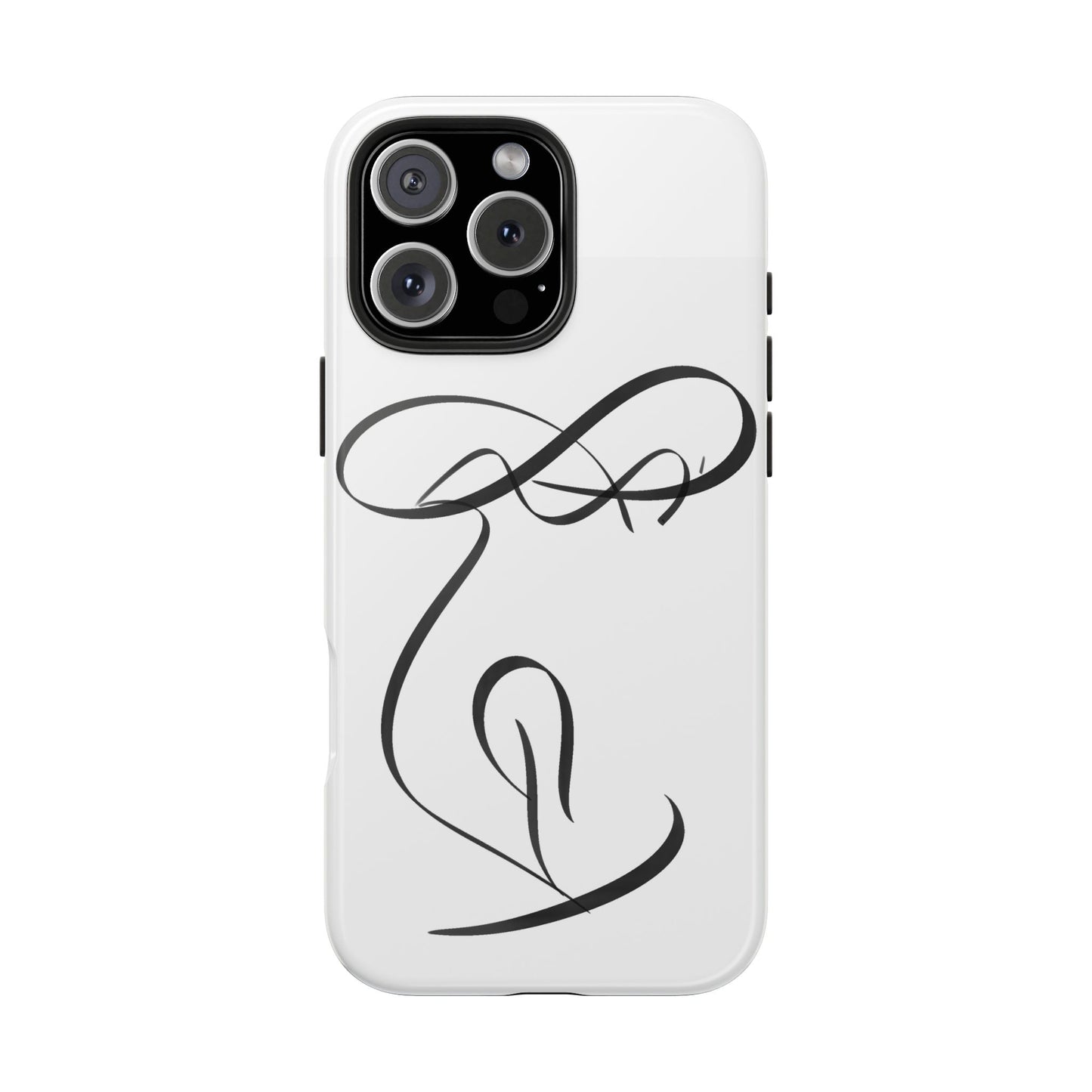Handwritten Farsi Calligraphy 'Hiich' Design