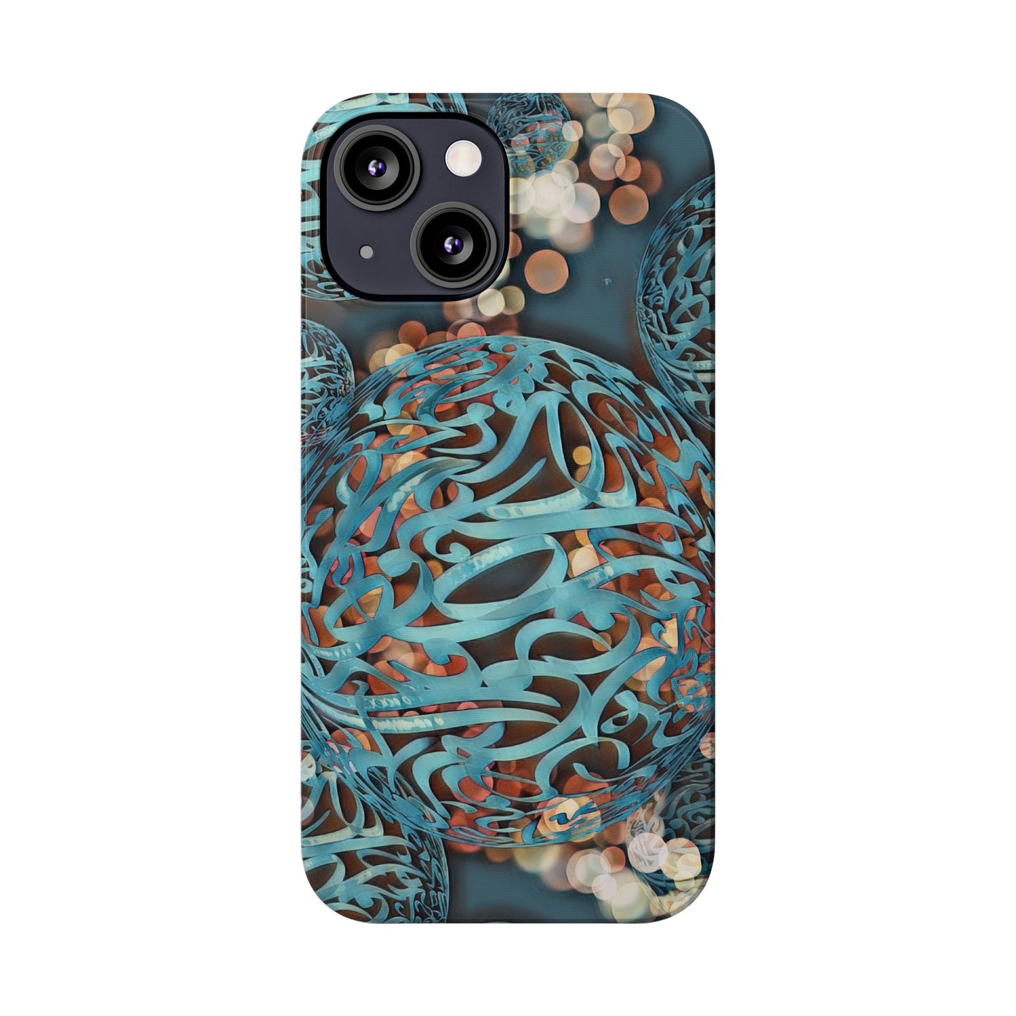 ' Modern Art Slim Phone Case -LOVE