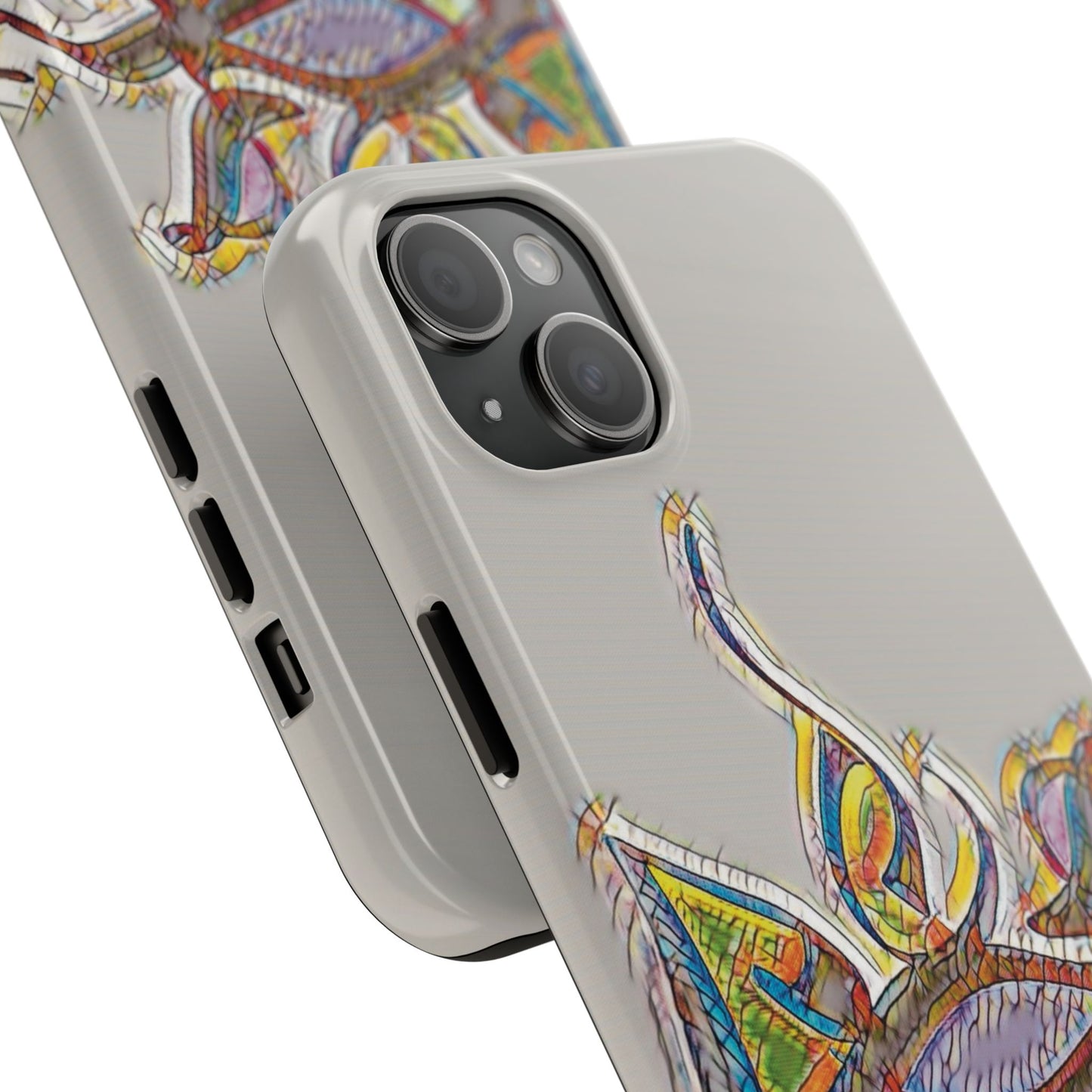 Phone Case Persian Calligraphy Modern Handwriting.