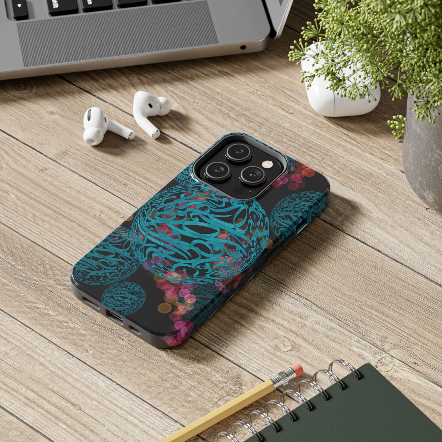 Phone Case Persian Calligraphy Modern Handwriting.