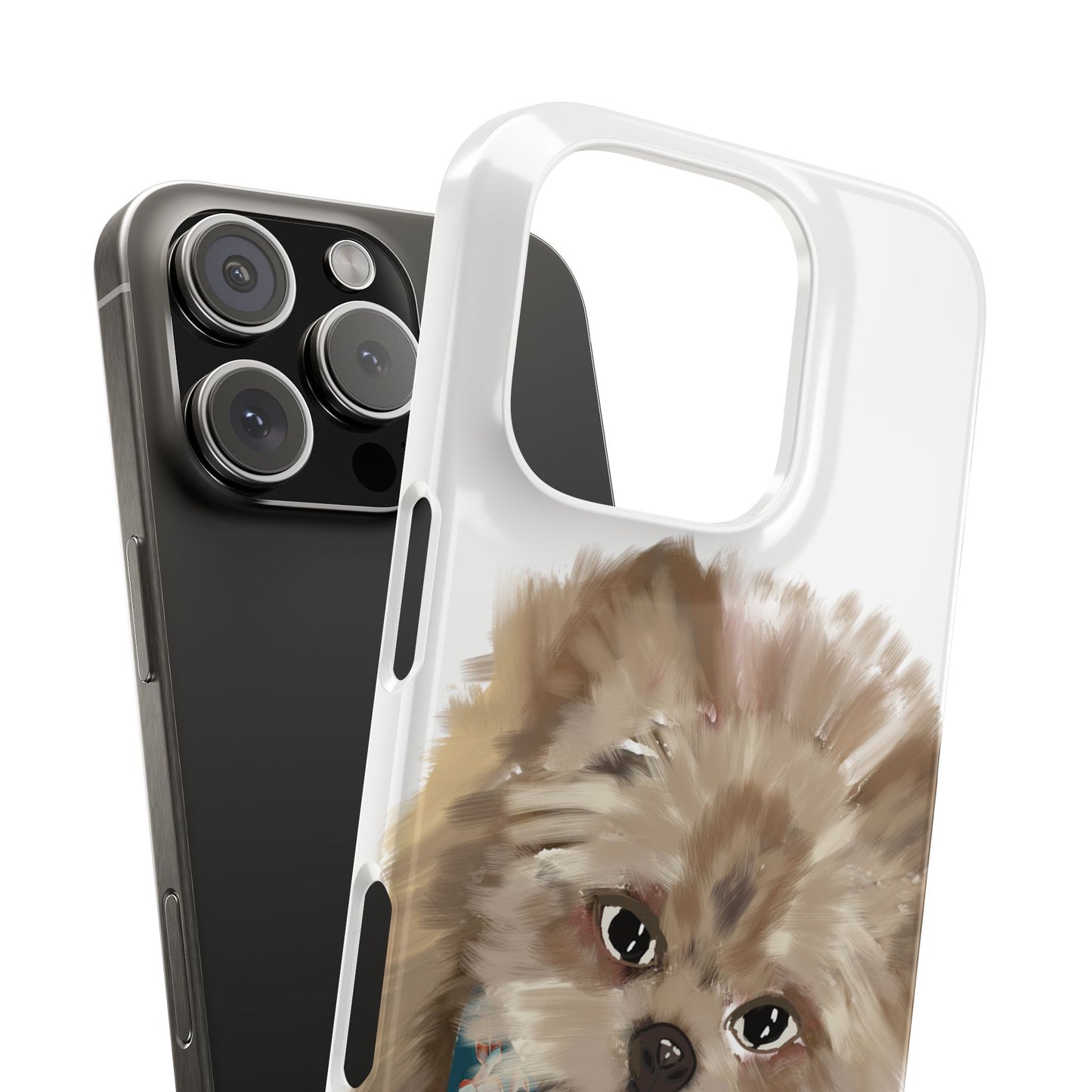 ' Modern Art Slim Phone Case-Lily