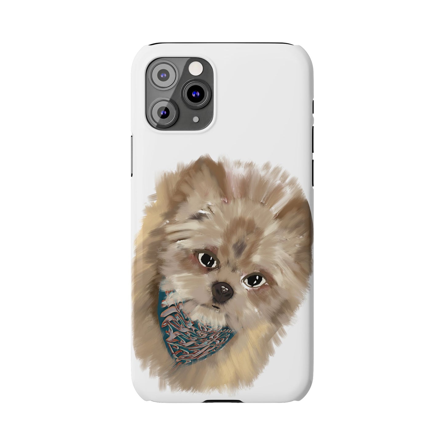 ' Modern Art Slim Phone Case-Lily