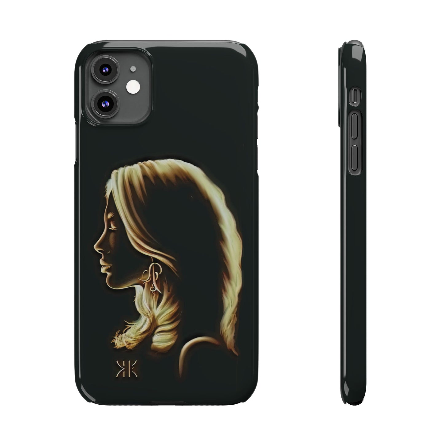 Copy of ' Modern Art Slim Phone Case -LOVE I-