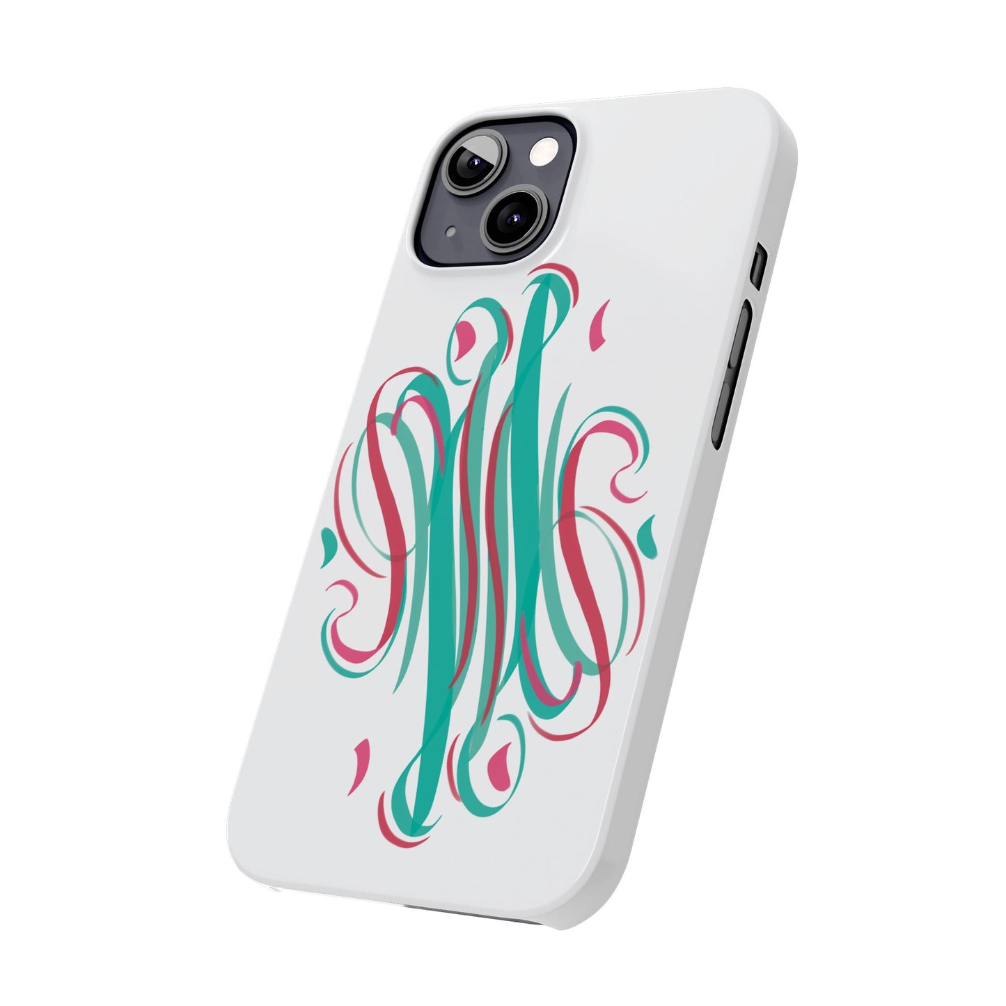 Spring inspired Modern Art Slim Phone Case -,