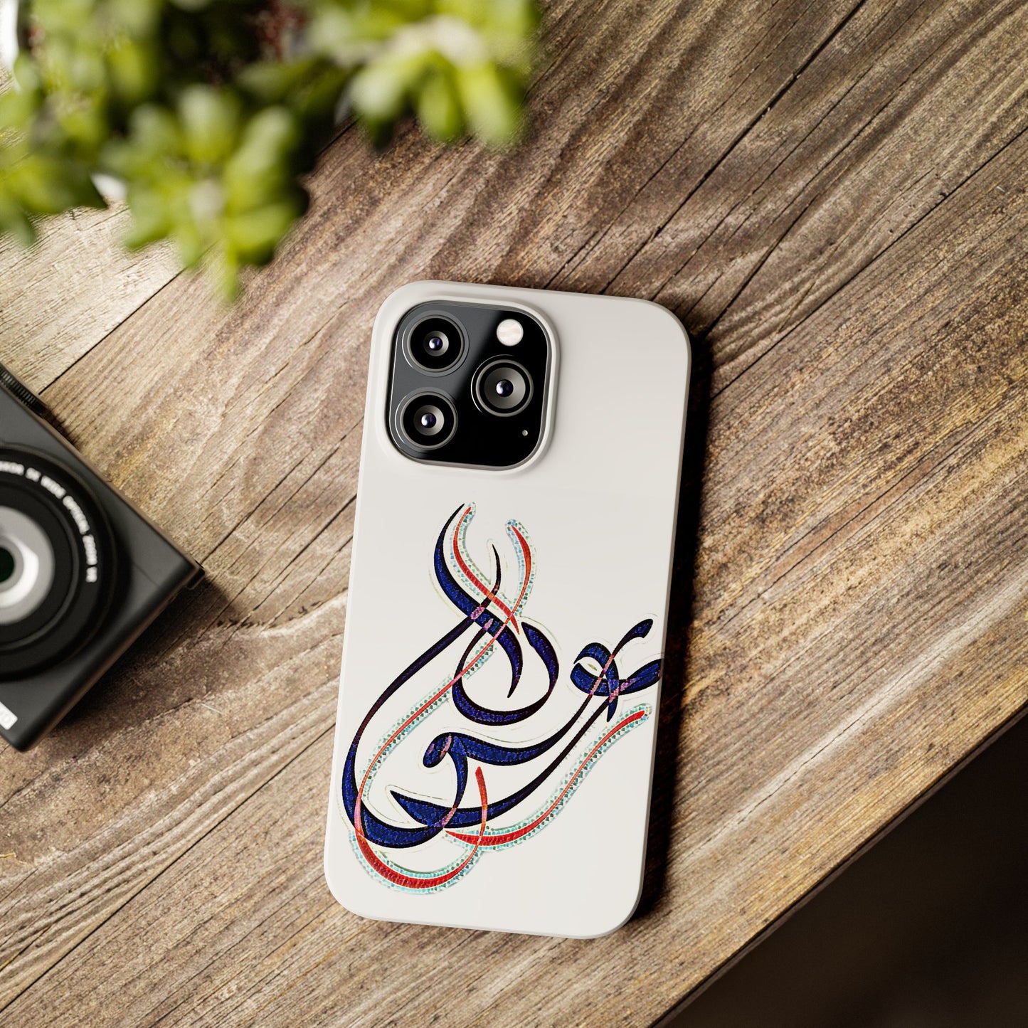 Modern Art Slim Phone Case - Eshgh (Love)