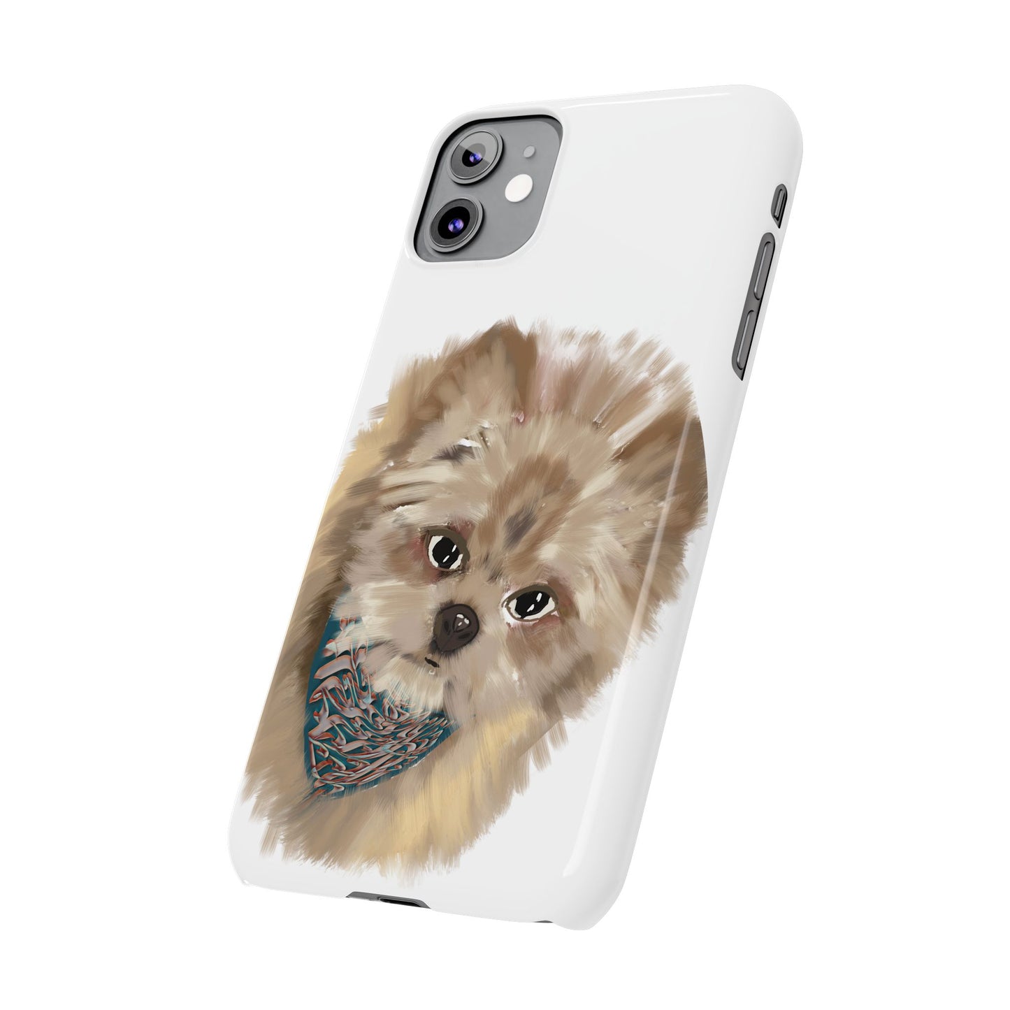 ' Modern Art Slim Phone Case-Lily