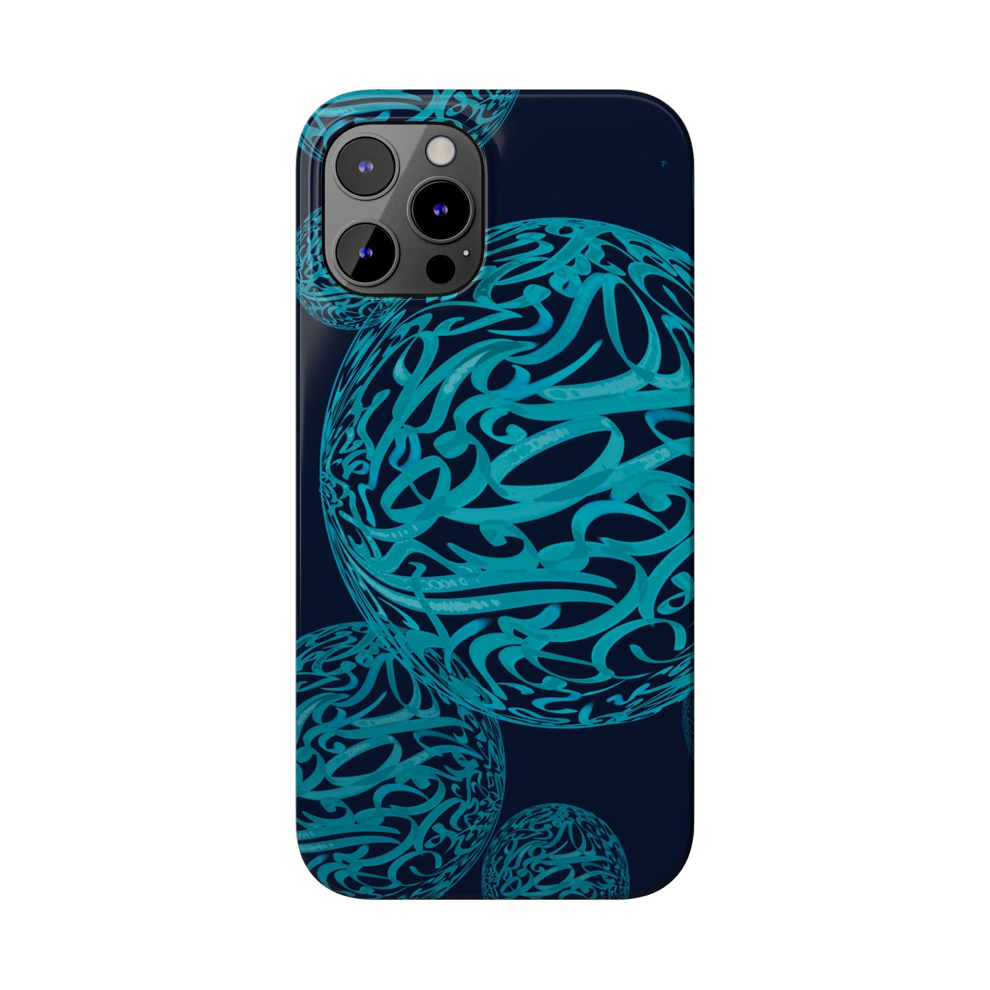 ' Modern Art Slim Phone Case -LOVE