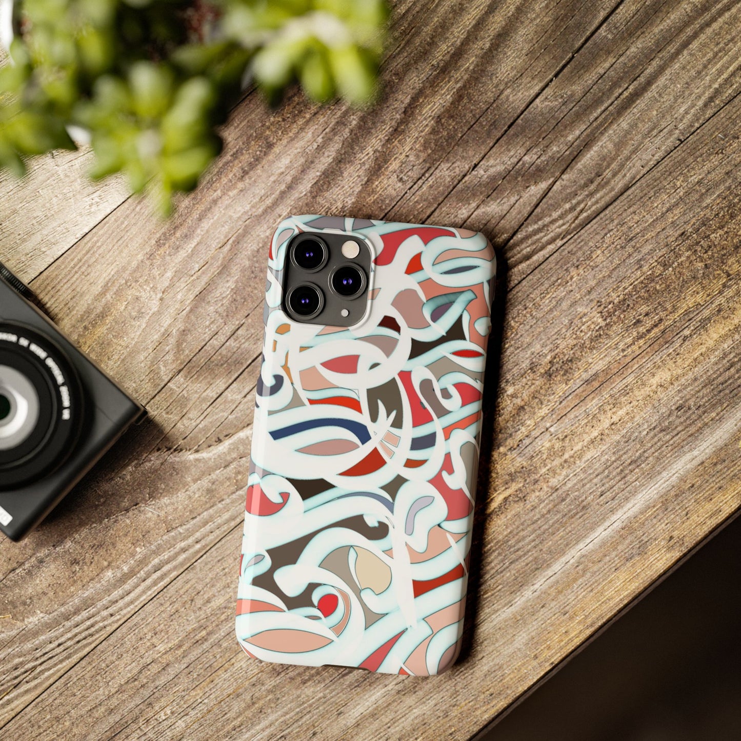 Copy of Copy of Copy of ' Modern Art  Slim Phone Case -LOVE