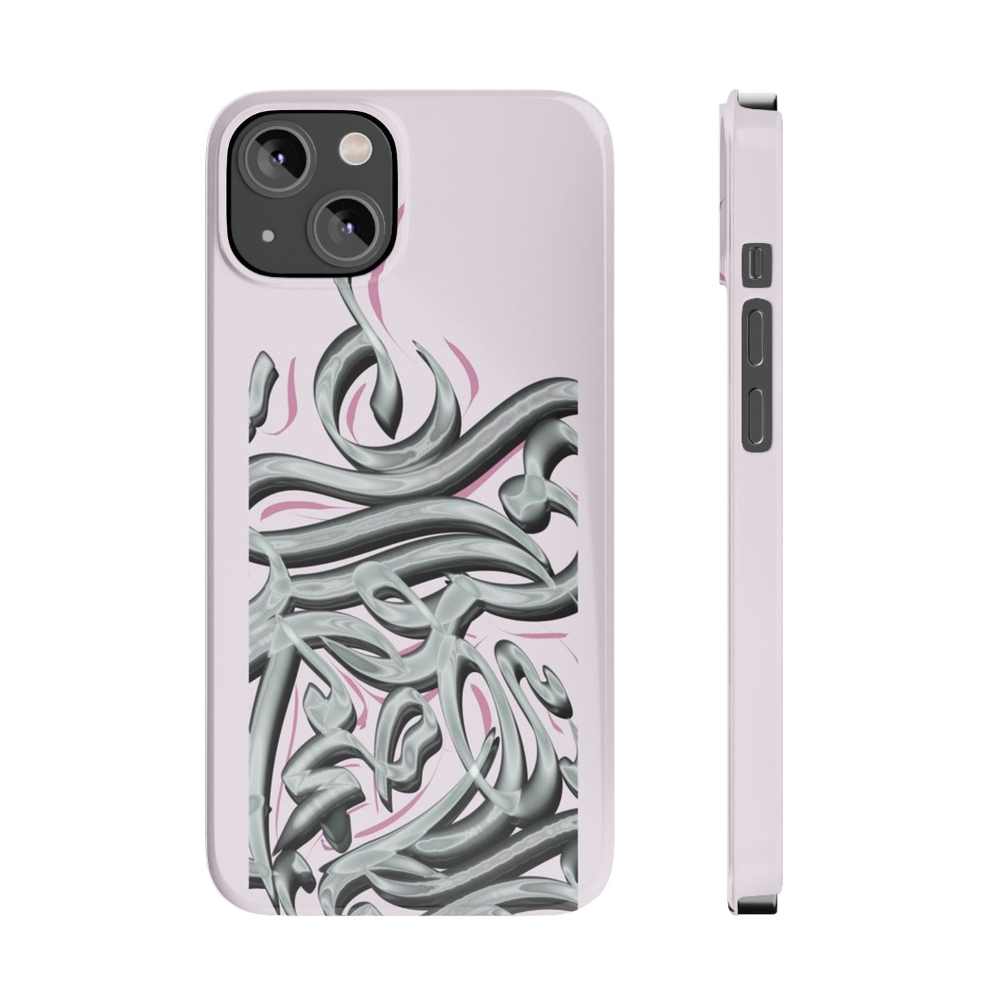 Modern Art Slim Phone Case -LOVE,