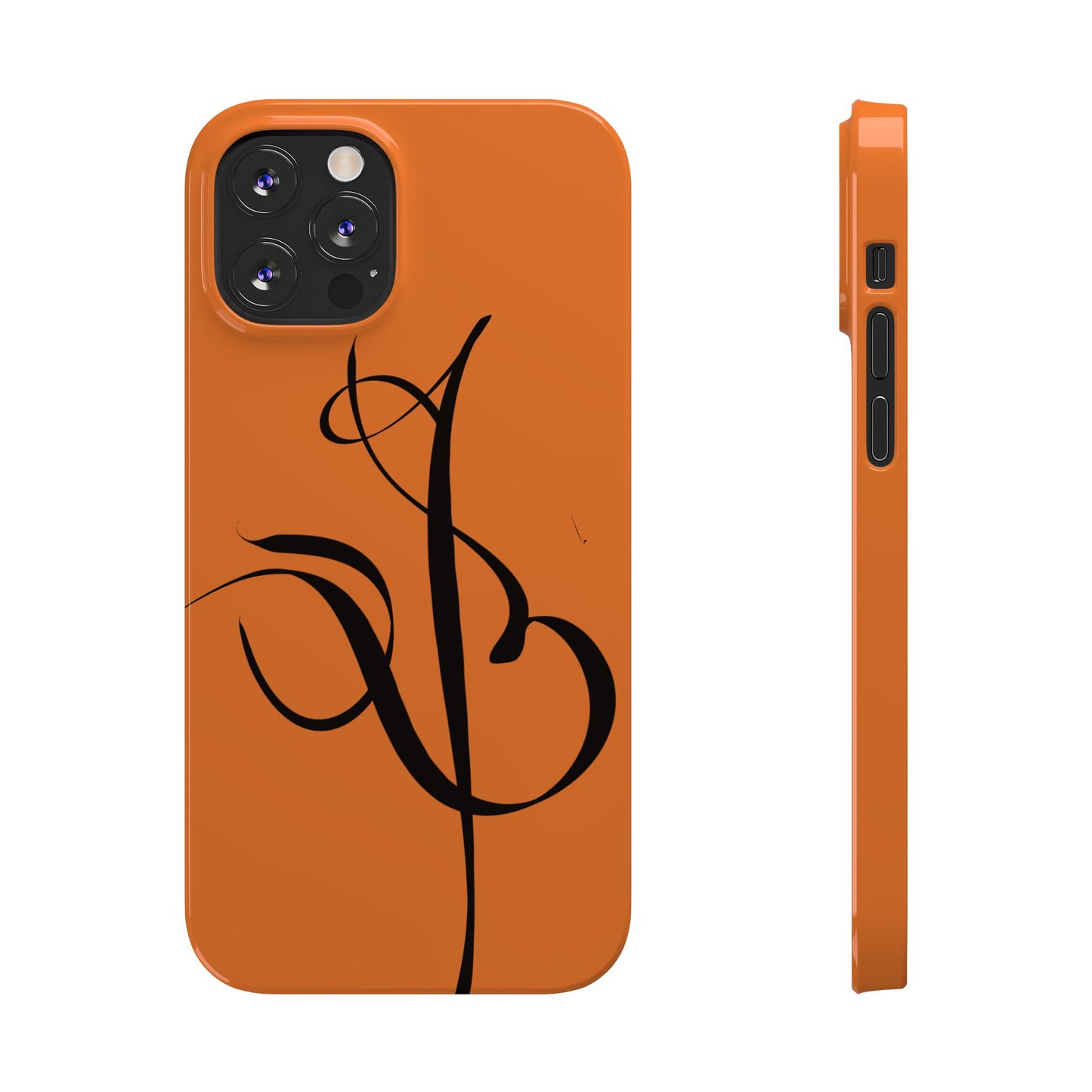 ' Modern Art Slim Phone Case -LOVE,