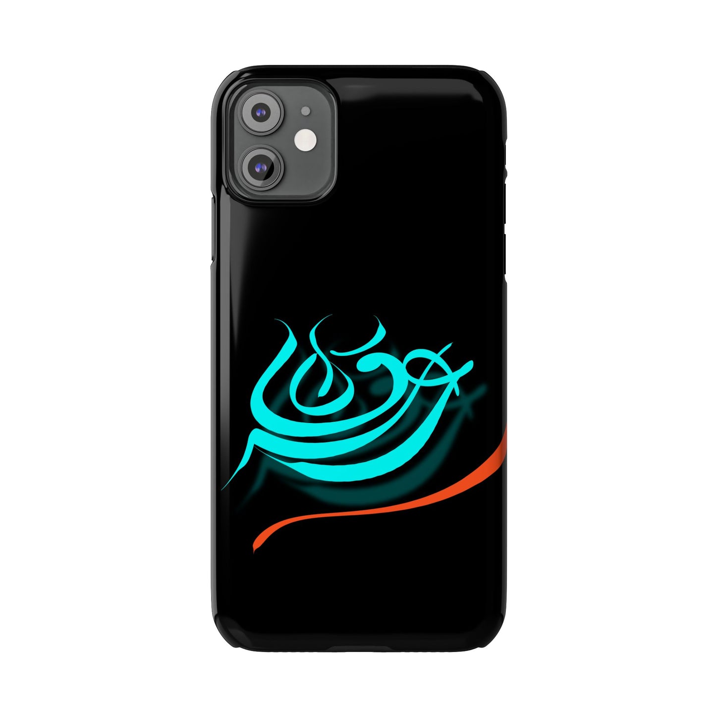 ' Modern Art Slim Phone Case -LOVE