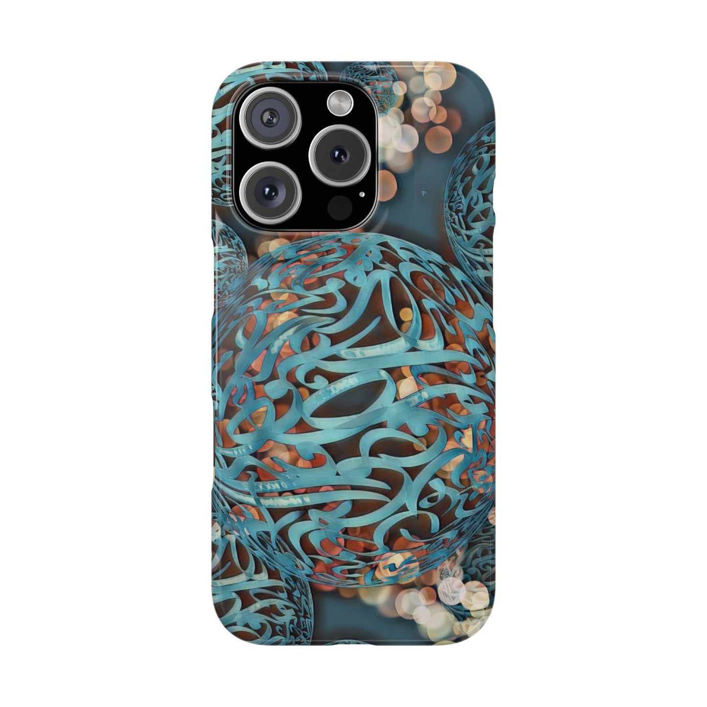 ' Modern Art Slim Phone Case -LOVE