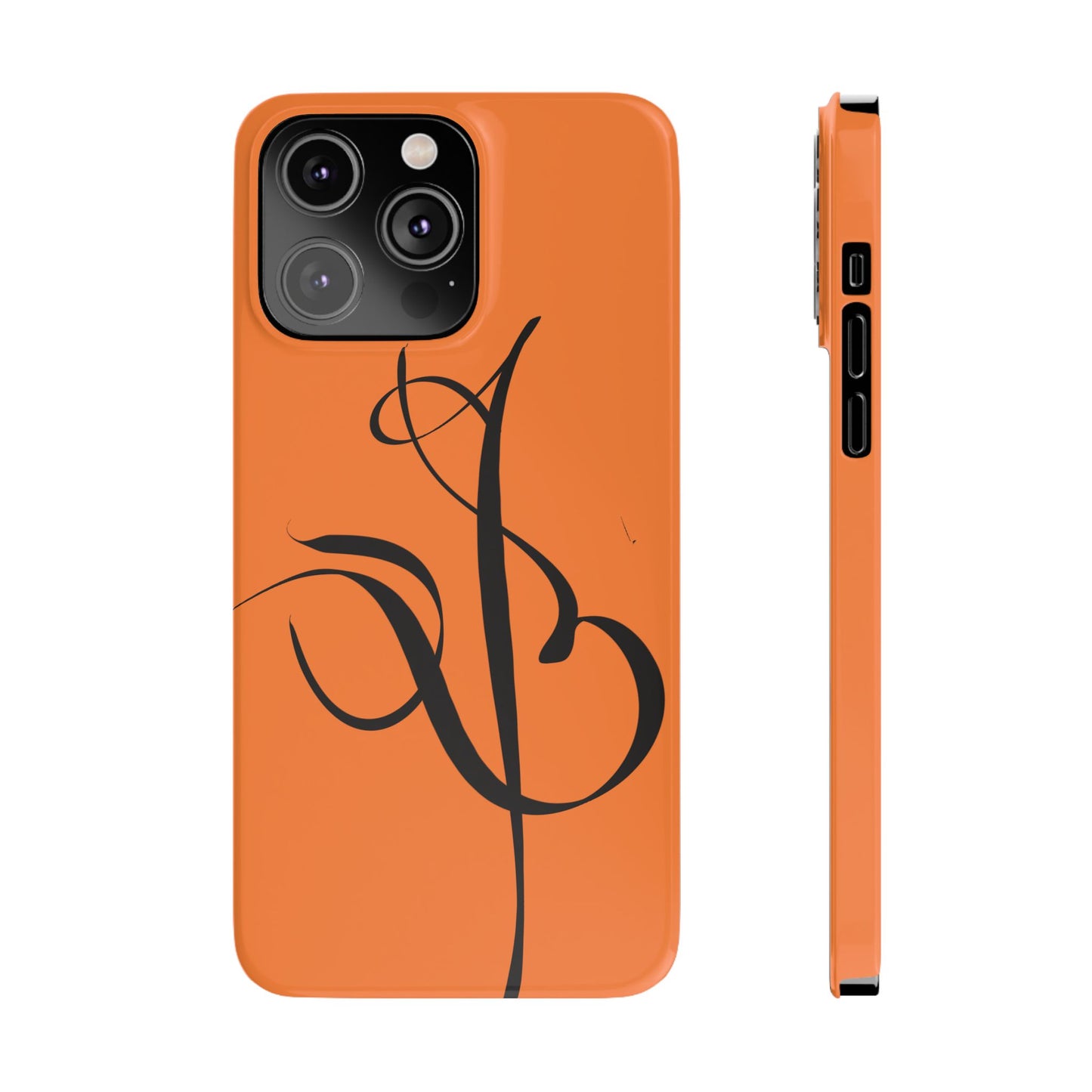 ' Modern Art Slim Phone Case -LOVE,