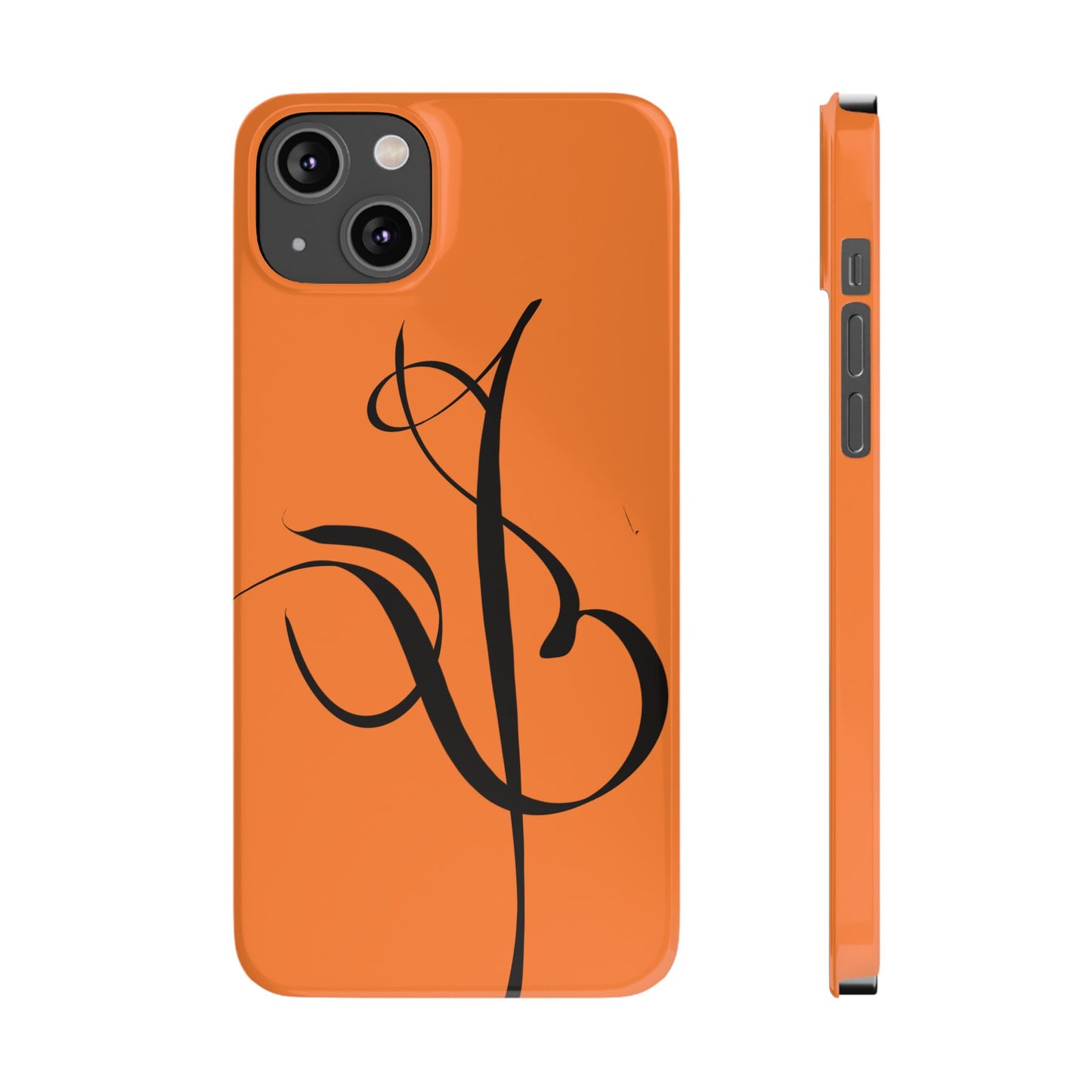 ' Modern Art Slim Phone Case -LOVE,