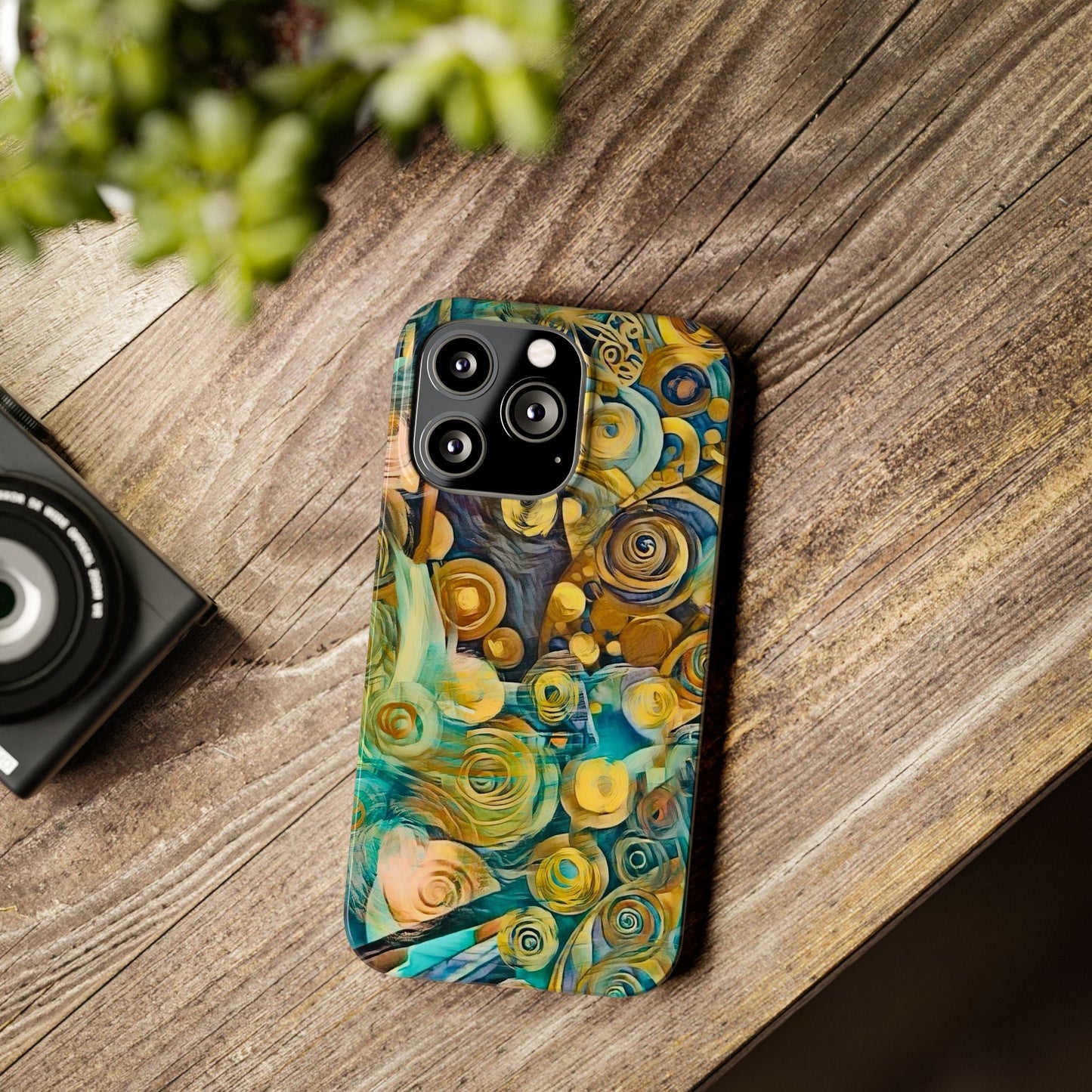 Copy of Copy of ' Modern Art Slim Phone Case -LOVE