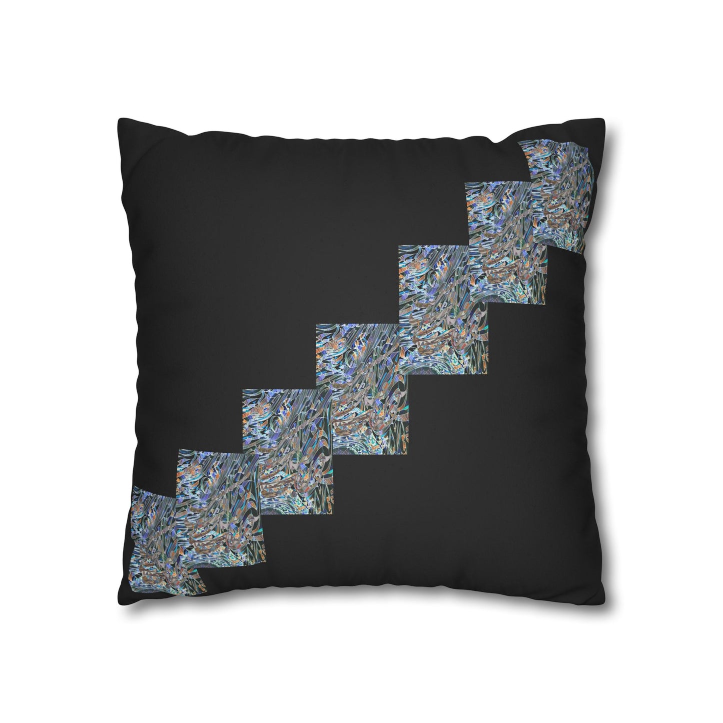Modern art inspired beauty Faux Suede Square Pillow Cover l