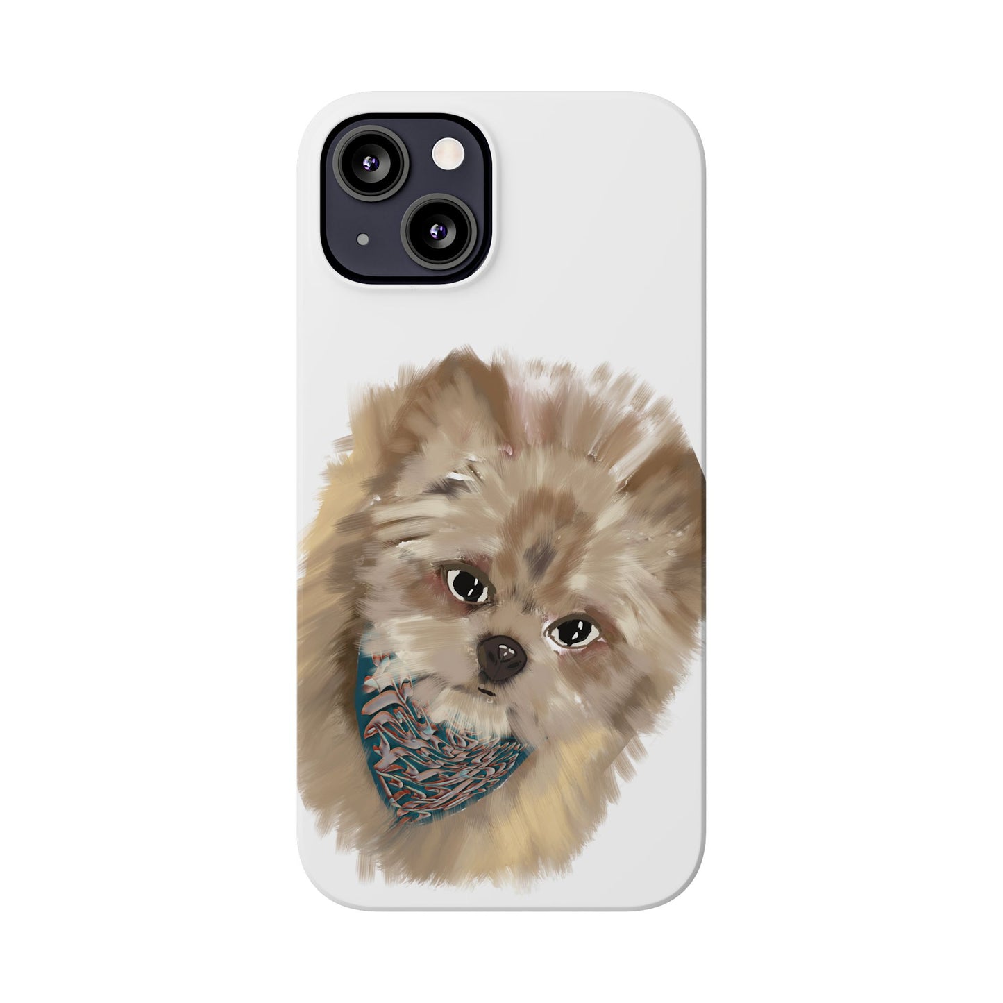 ' Modern Art Slim Phone Case-Lily