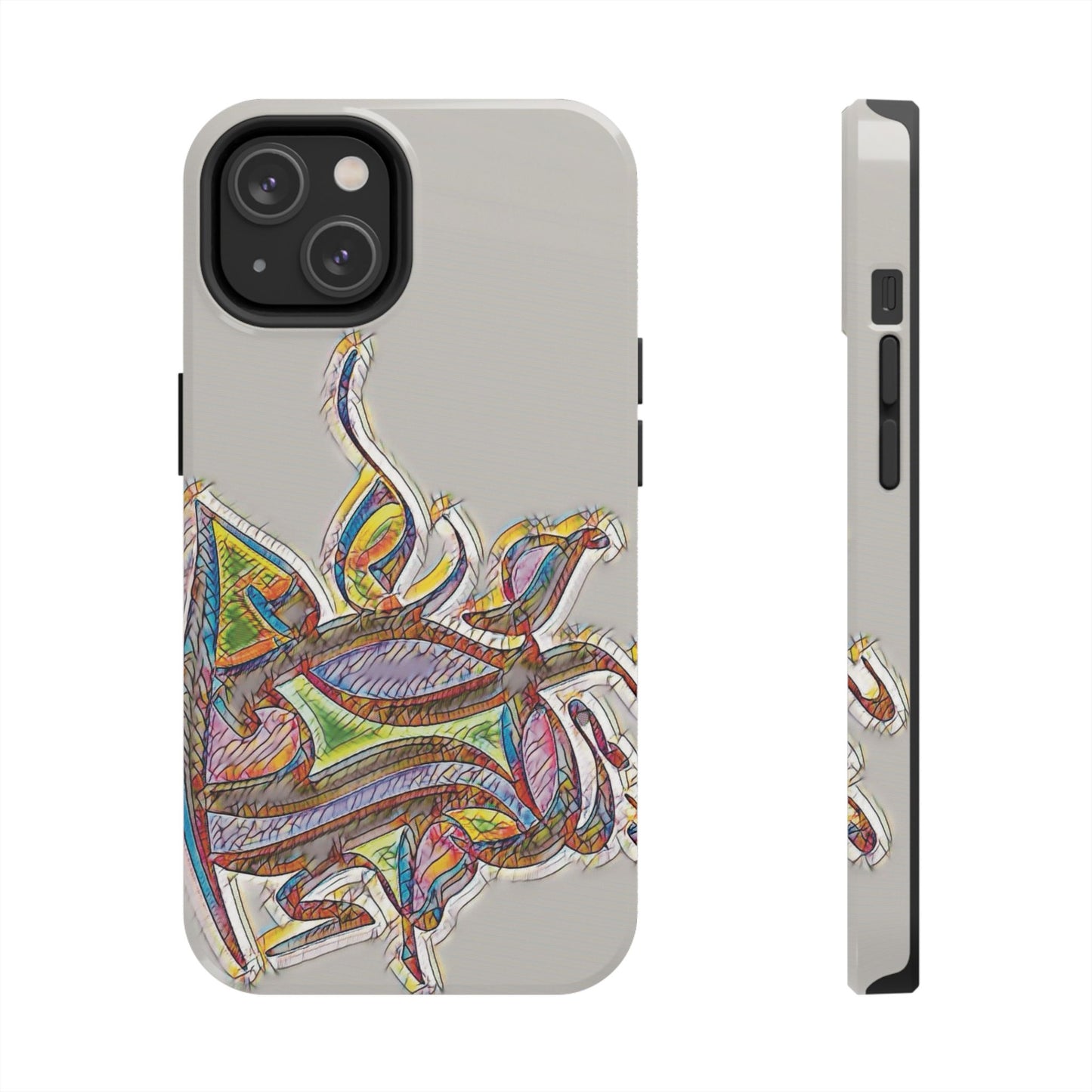 Phone Case Persian Calligraphy Modern Handwriting.