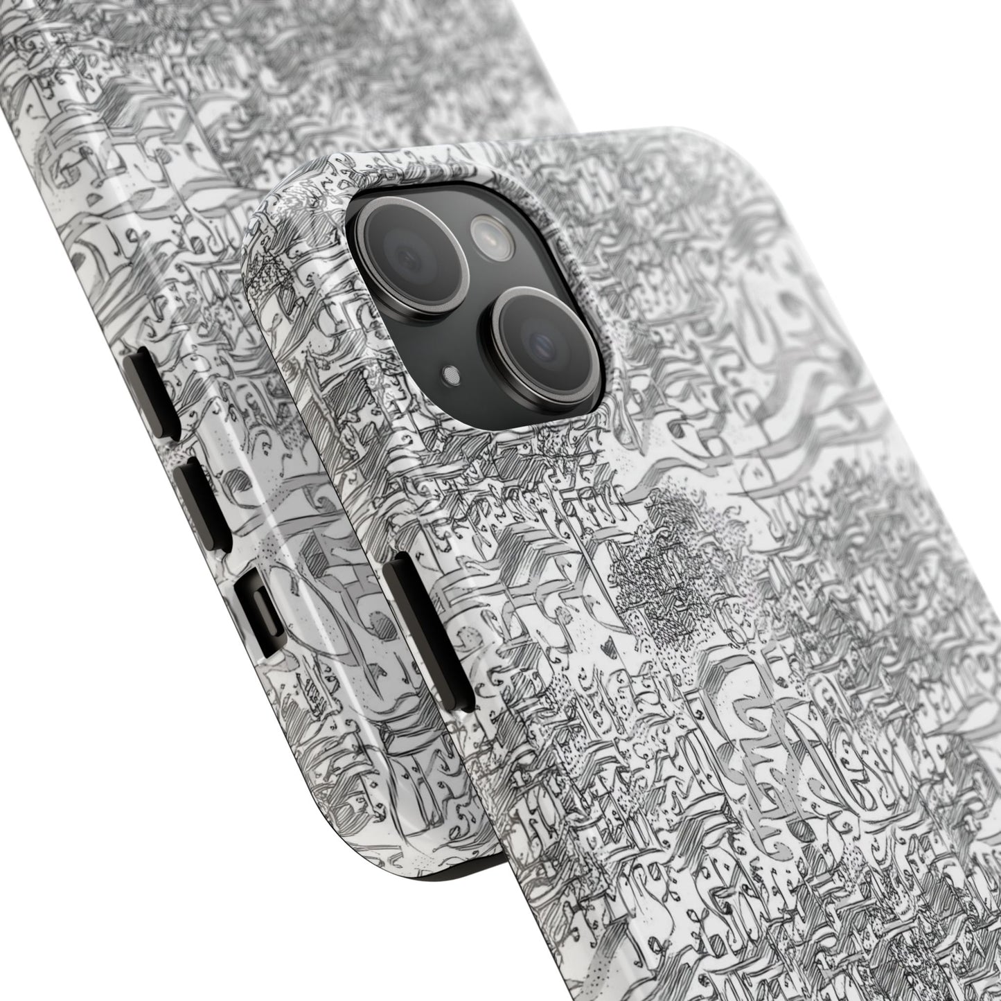 Phone Case Persian Calligraphy Modern Handwriting