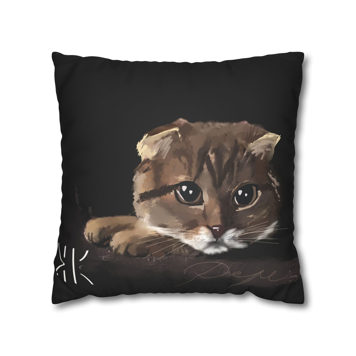 Copy of Pepe Pillowcase -Modern Art Portrait Watercolour Design