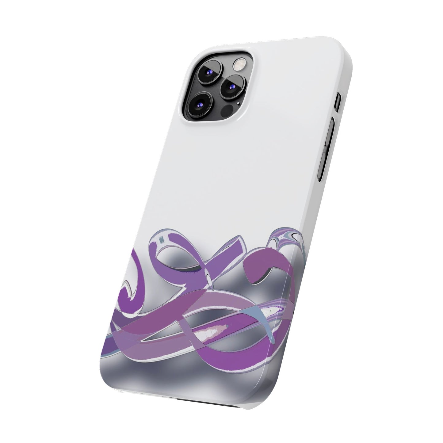 ' Modern Art Slim Phone Case -Calligraphy