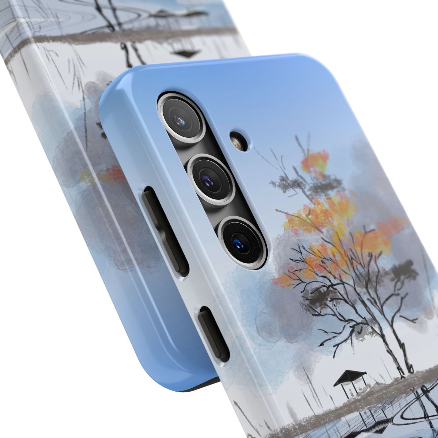 Serenity Phone Case Persian Calligraphy Art.