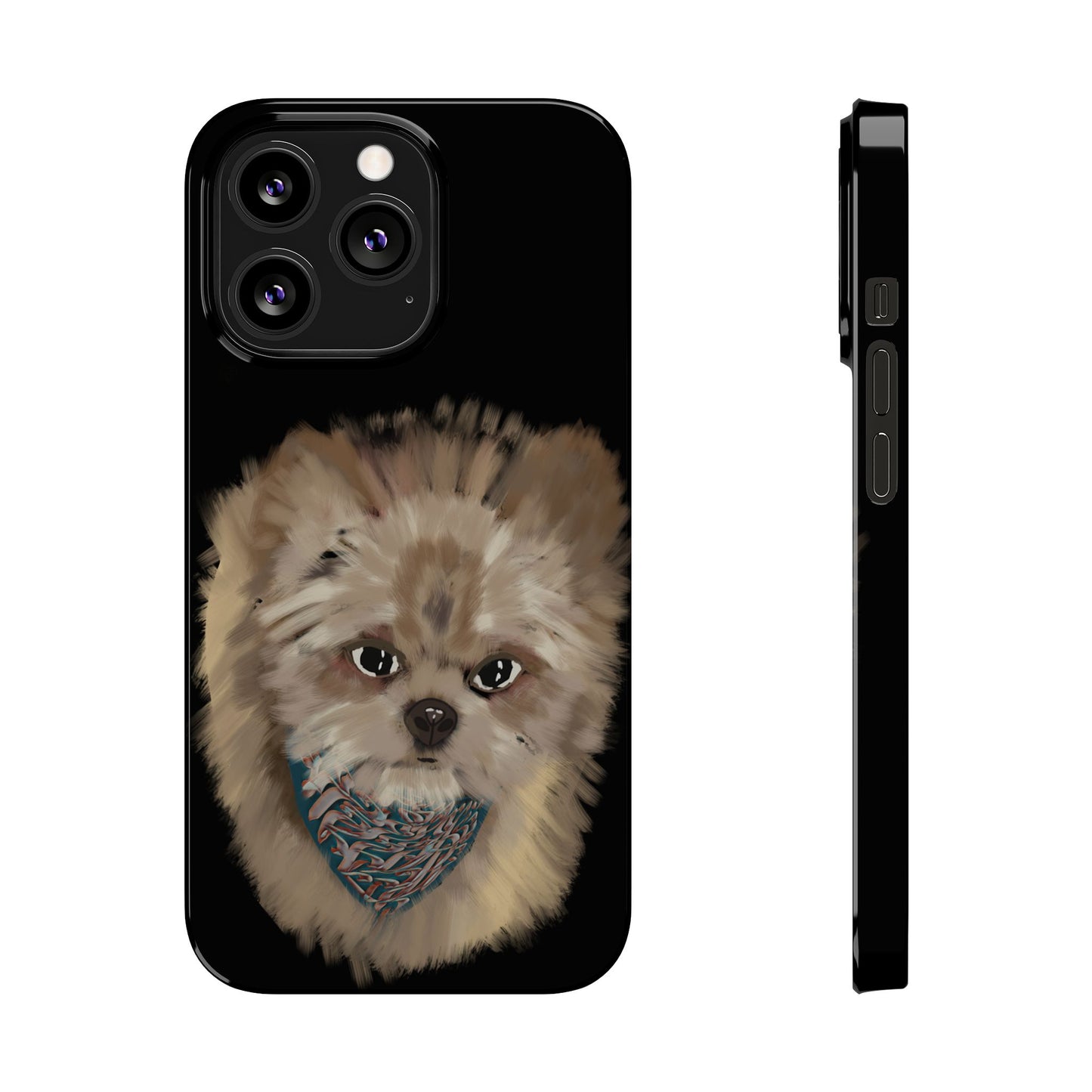 Copy of Copy of Copy of Copy of ' Modern Art Slim Phone Case -LOVE I-